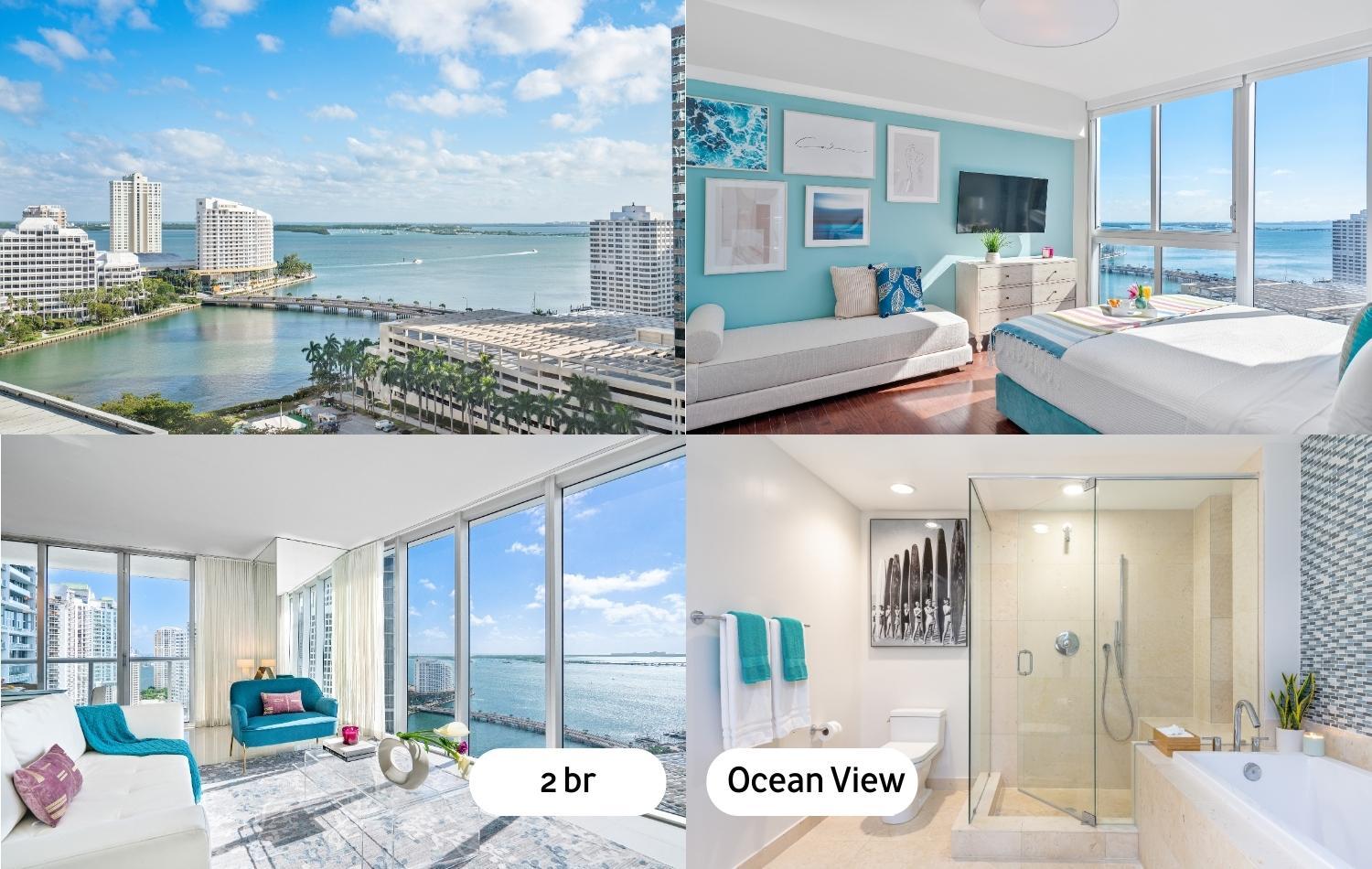 Two-Bedroom Deluxe Apartment with Ocean View