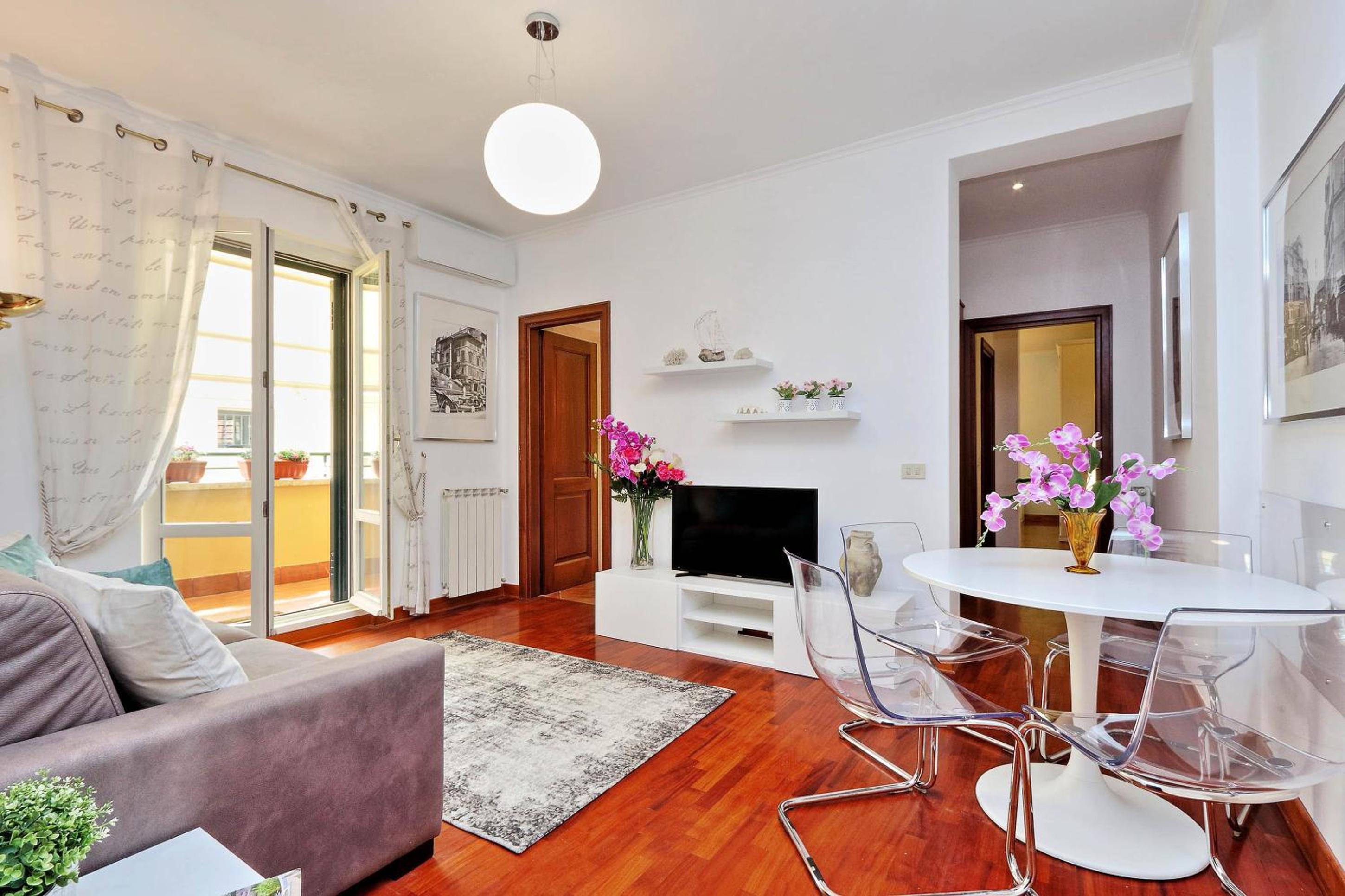 One-Bedroom Apartment with Terrace