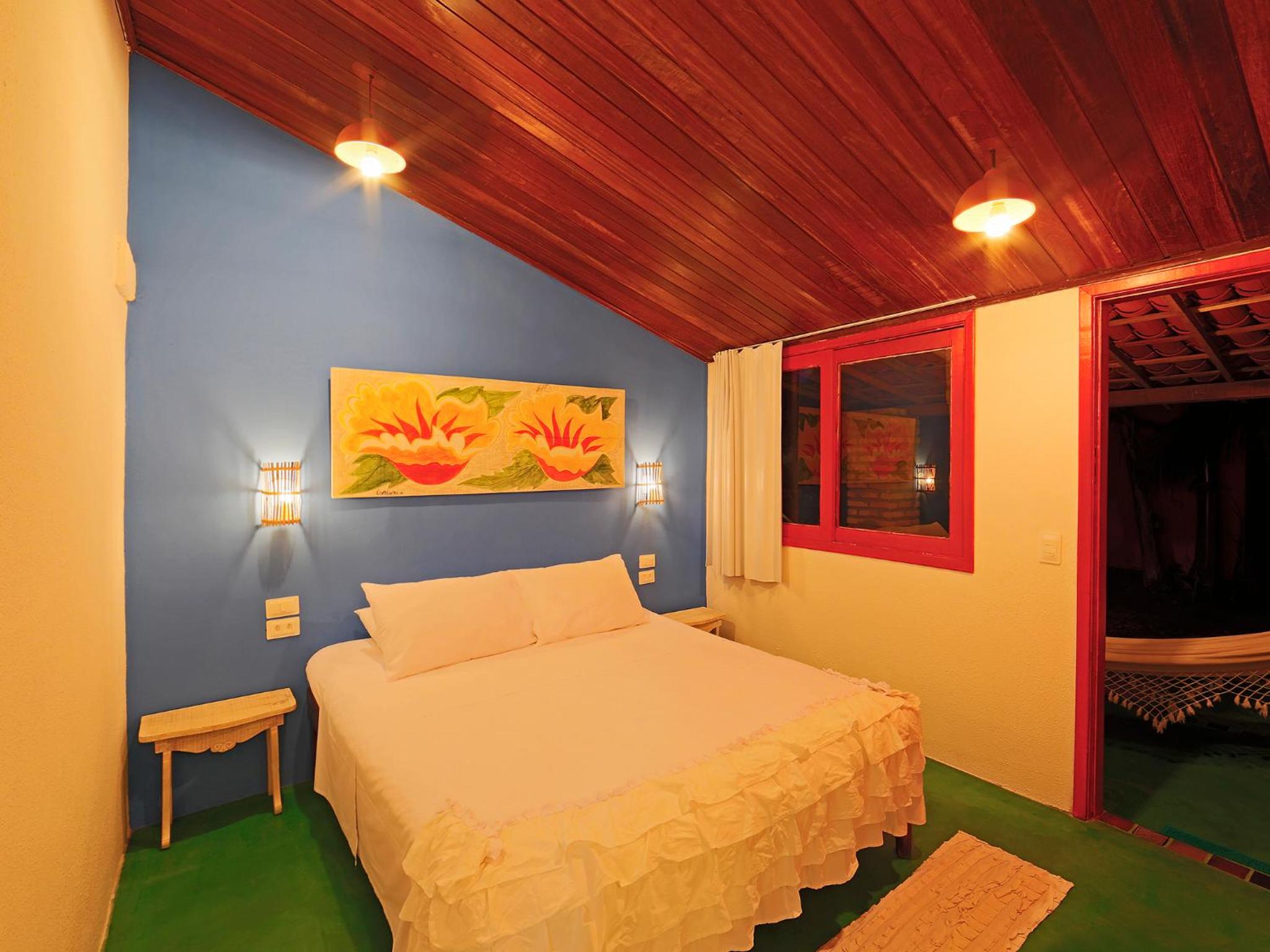 Economy Double Room with Side Sea View