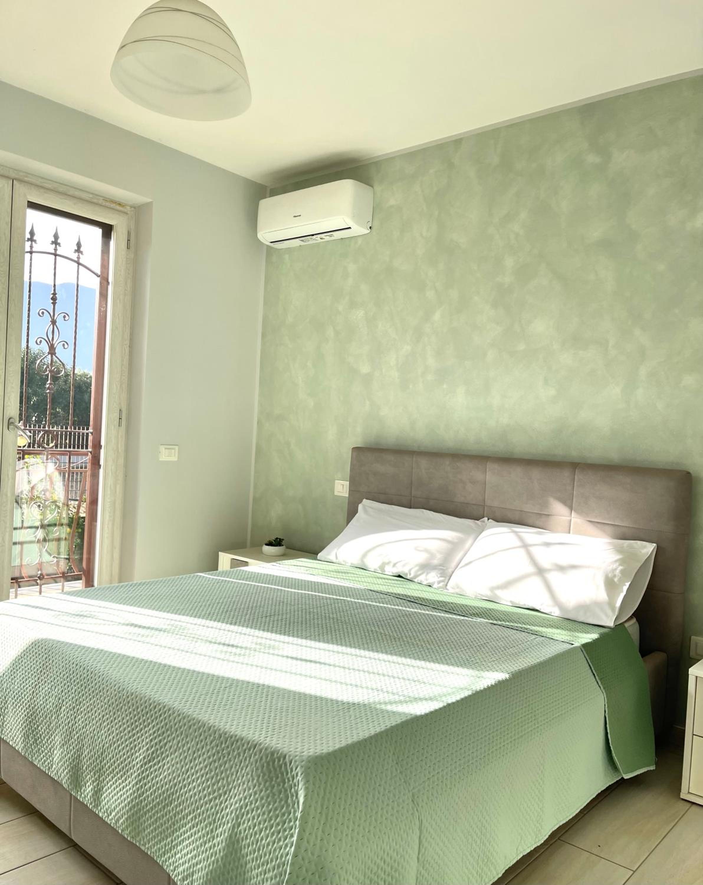 Deluxe One-Bedroom Apartment with Garden View