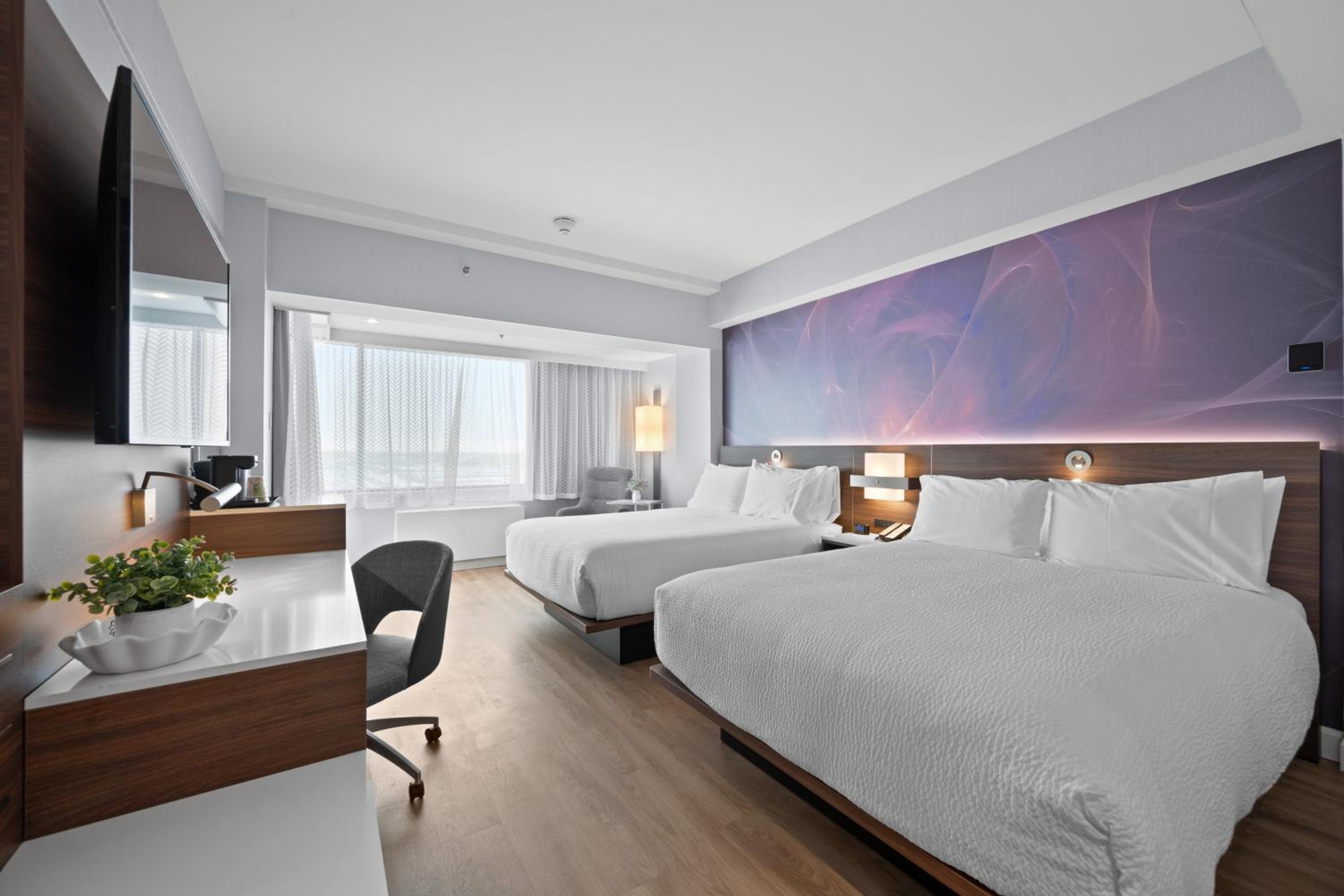 Standard Queen Room with Two Queen Beds and Walk-In Shower