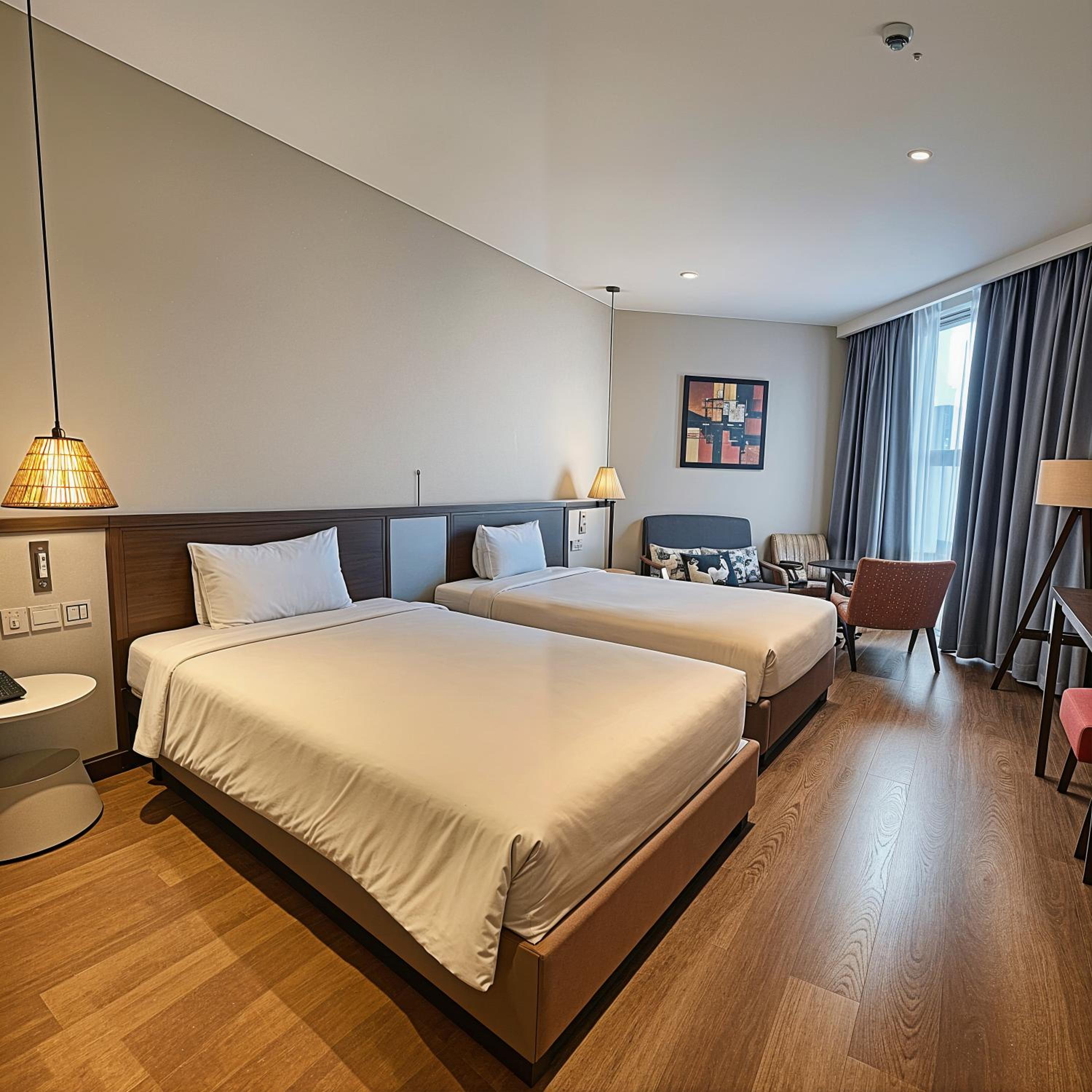 Deluxe Twin Room with Sea View