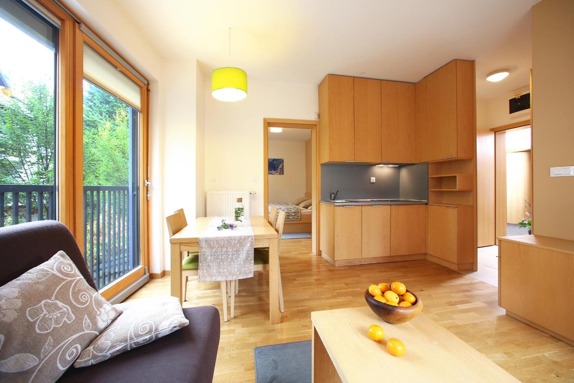 One-Bedroom Apartment with Terrace