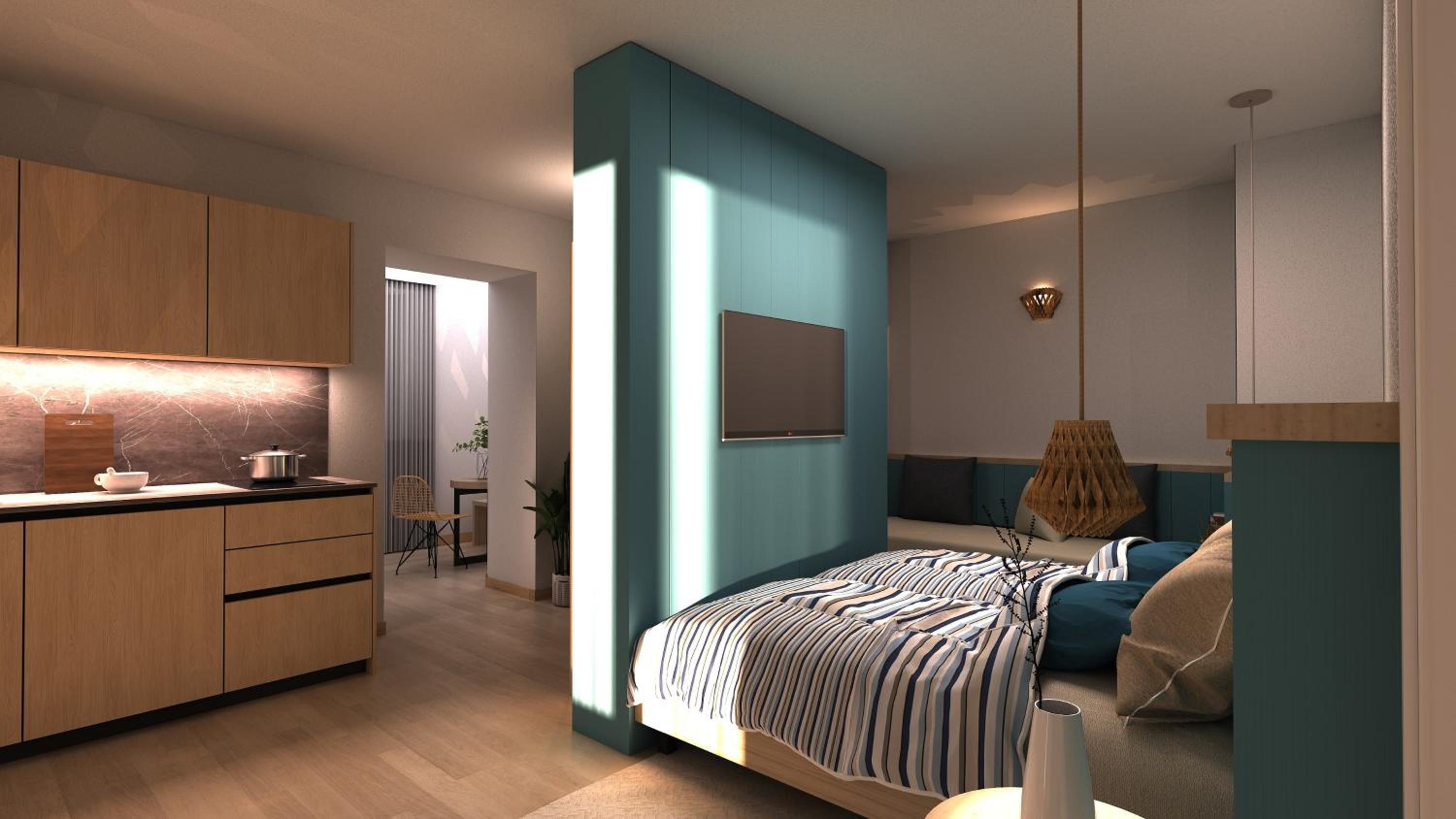 Studio Apartment photo 2