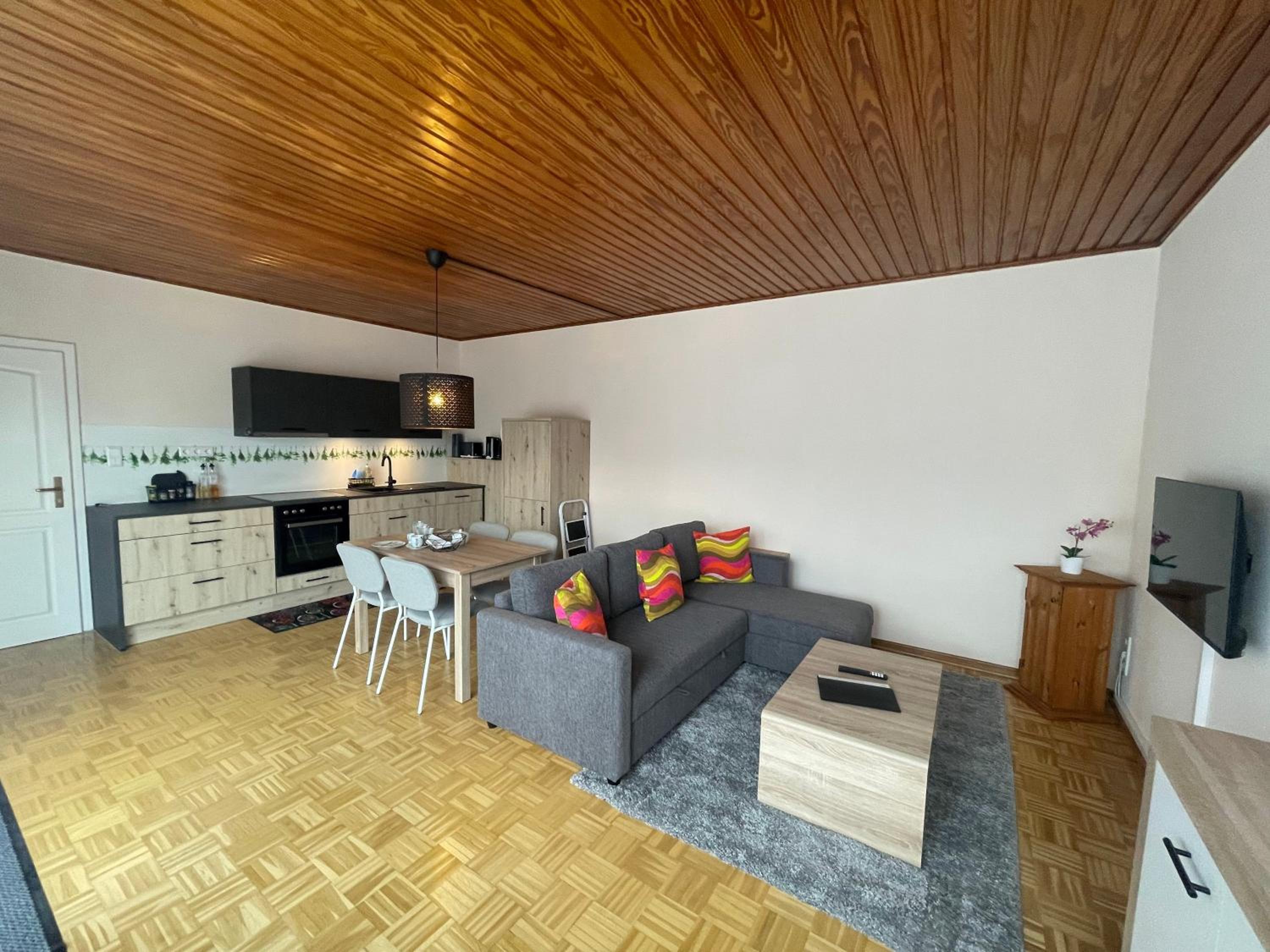 One-Bedroom Apartment with Garden View
