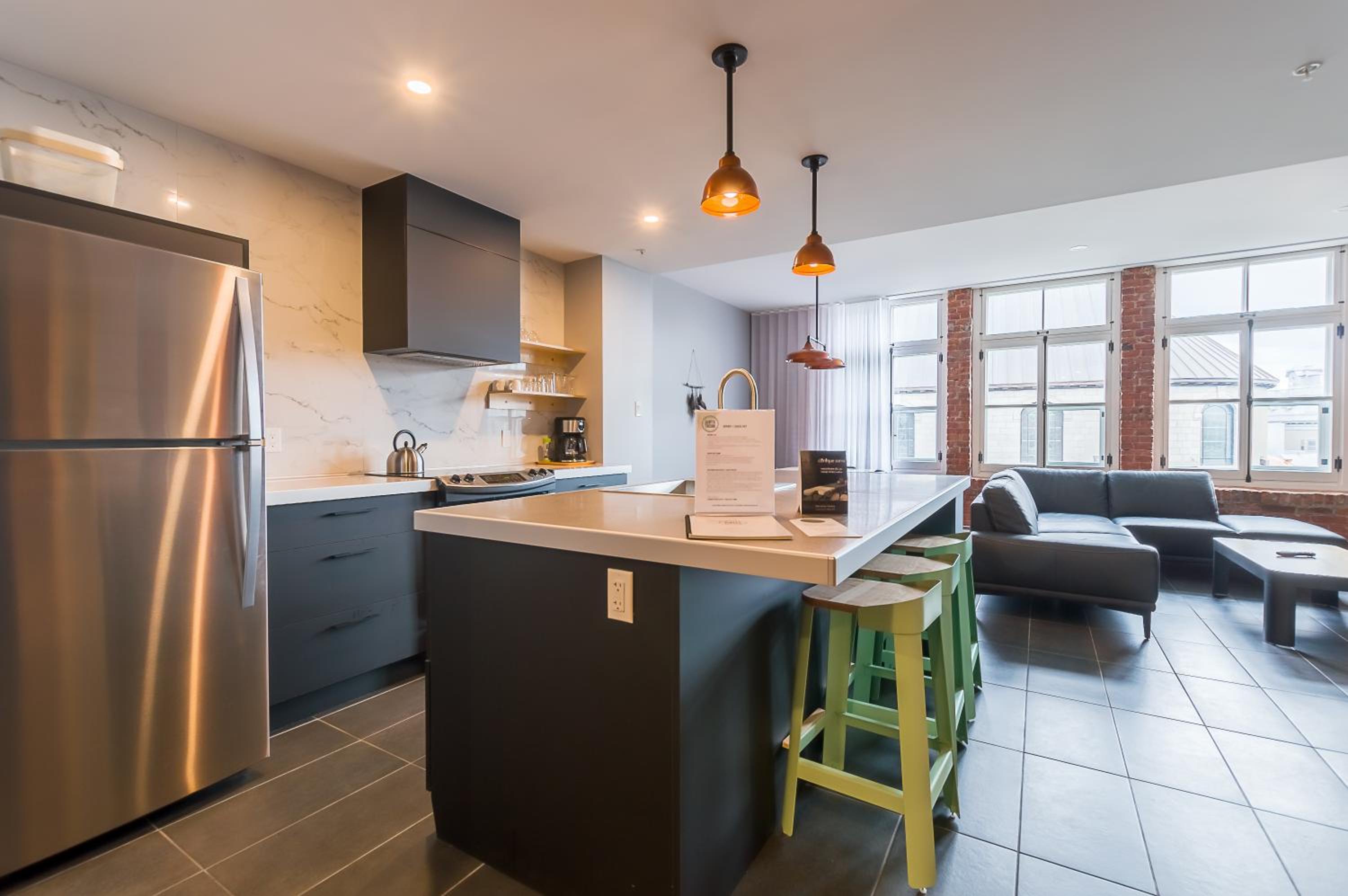 Two-Bedroom Apartment with Bunk Bed and City View T302