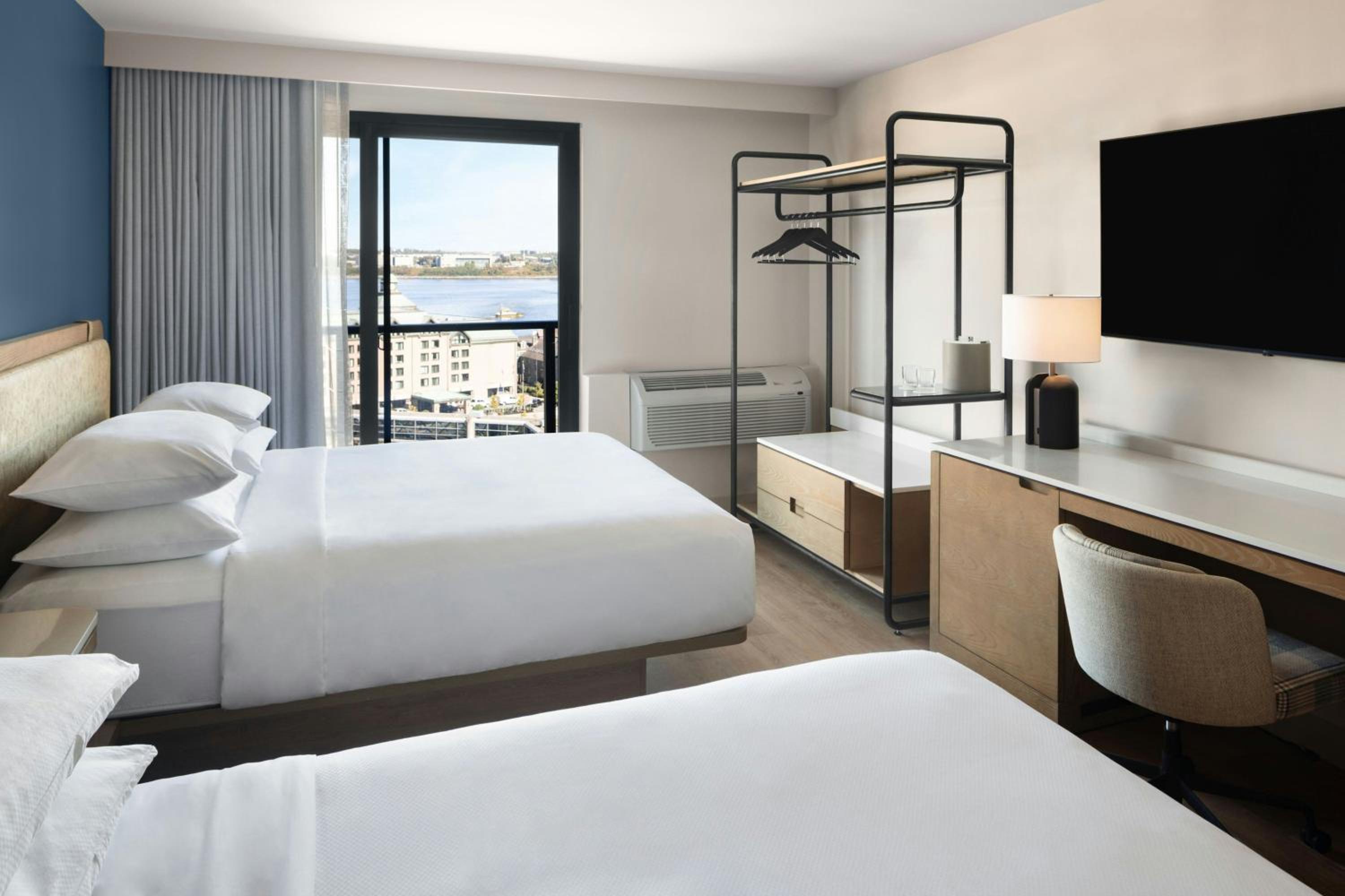 Queen Room with Two Queen Beds and Harbor View