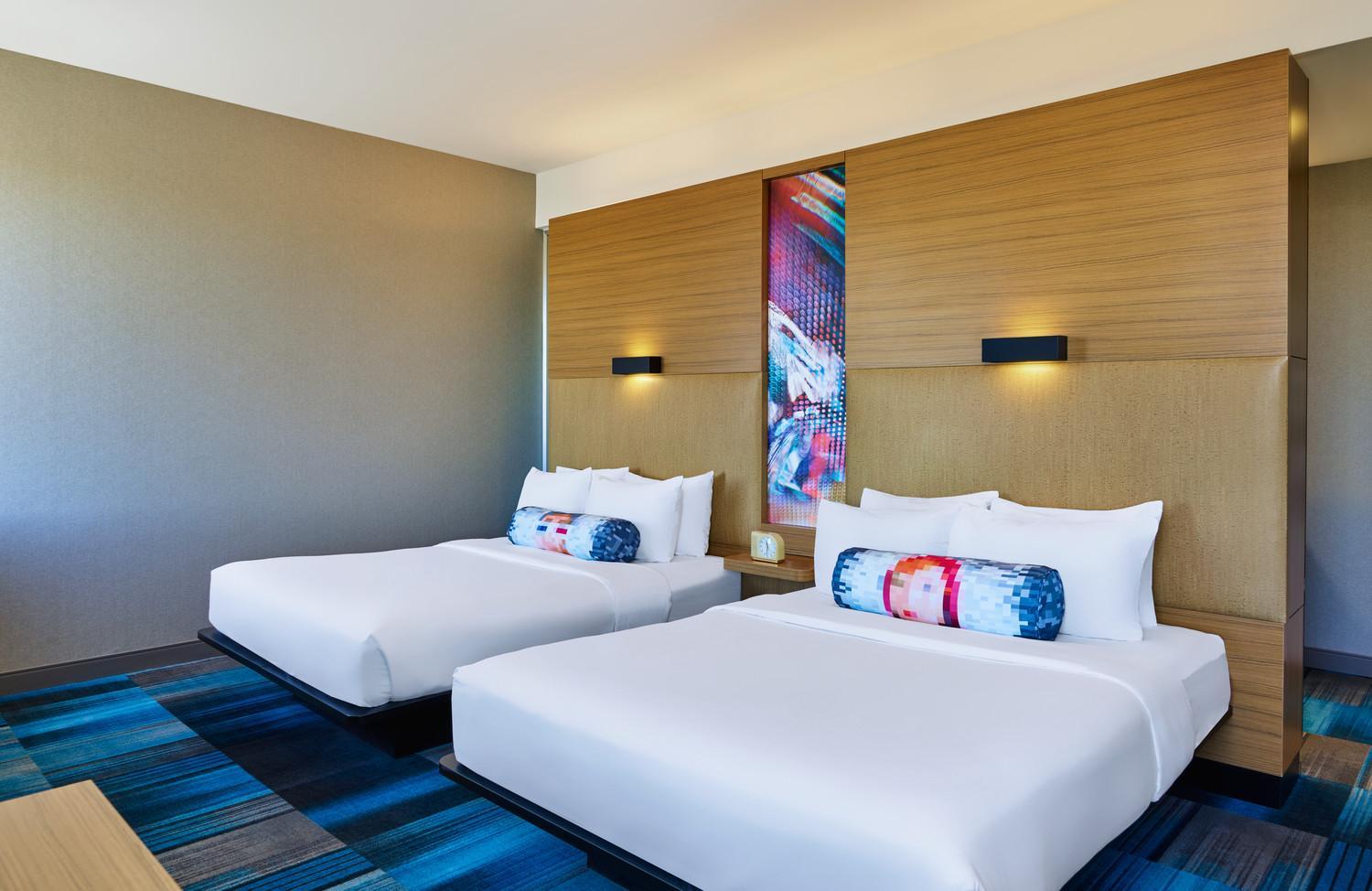 Queen Room with Two Queen Beds and Roll-in Shower - Mobility and Hearing Accessible - Photo 3