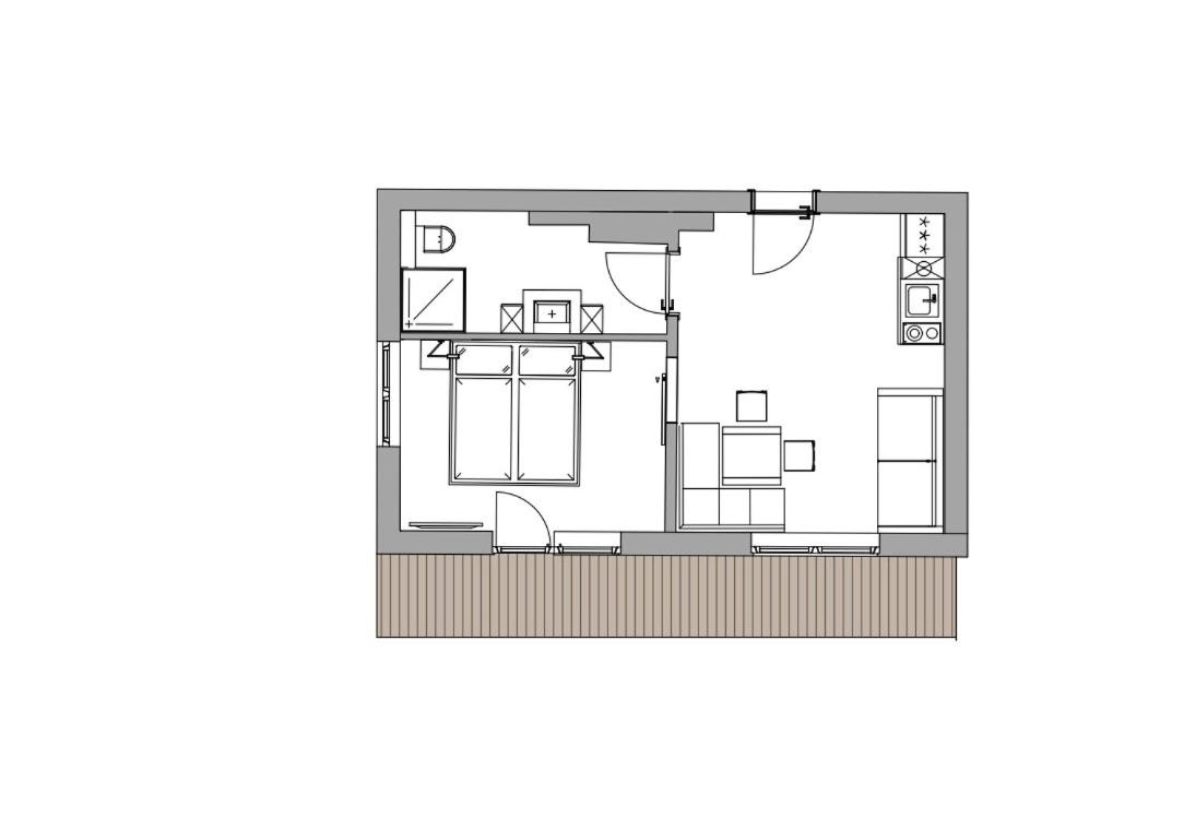 Studio with Balcony photo 1