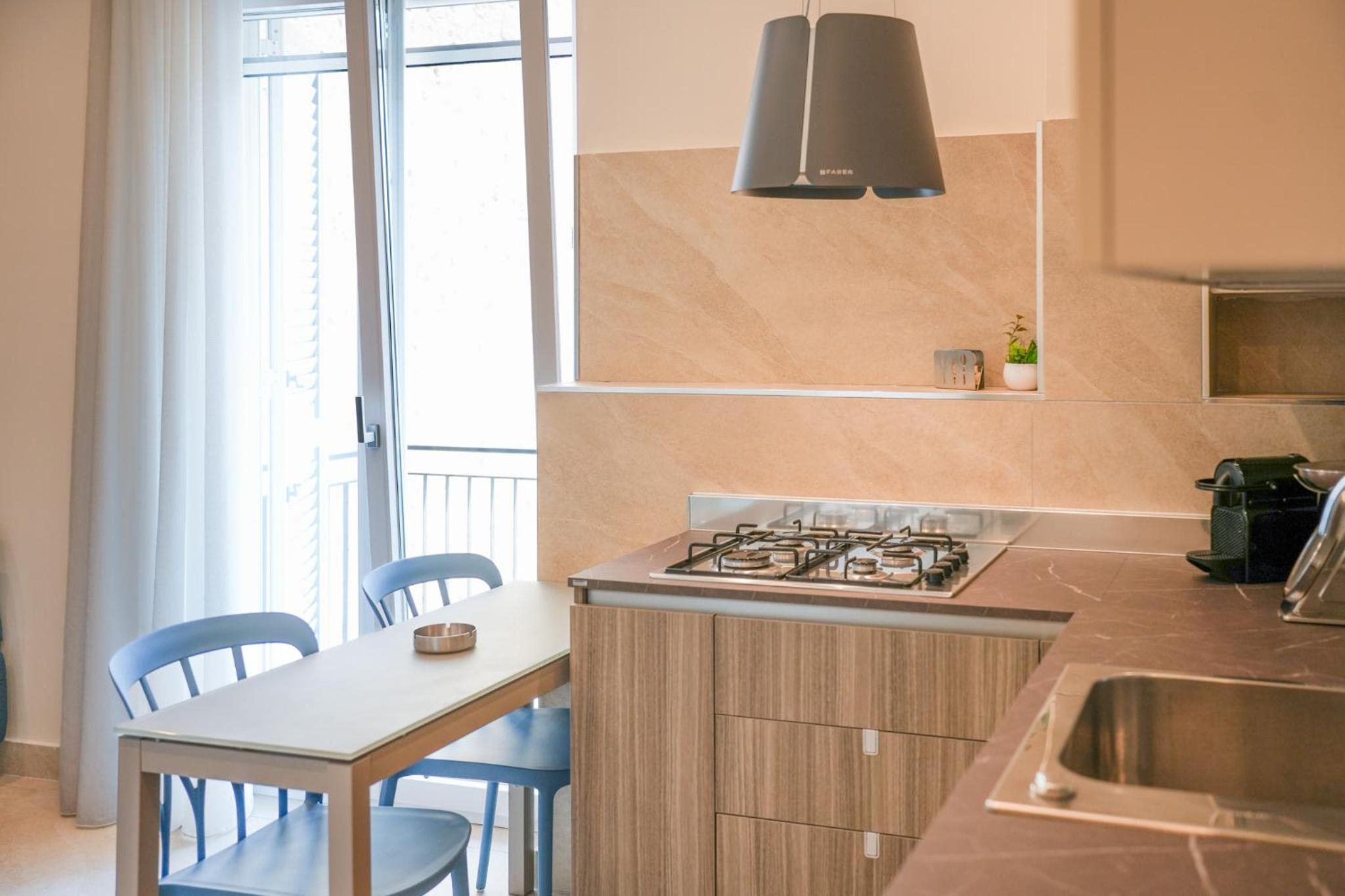 One-Bedroom Apartment with Balcony