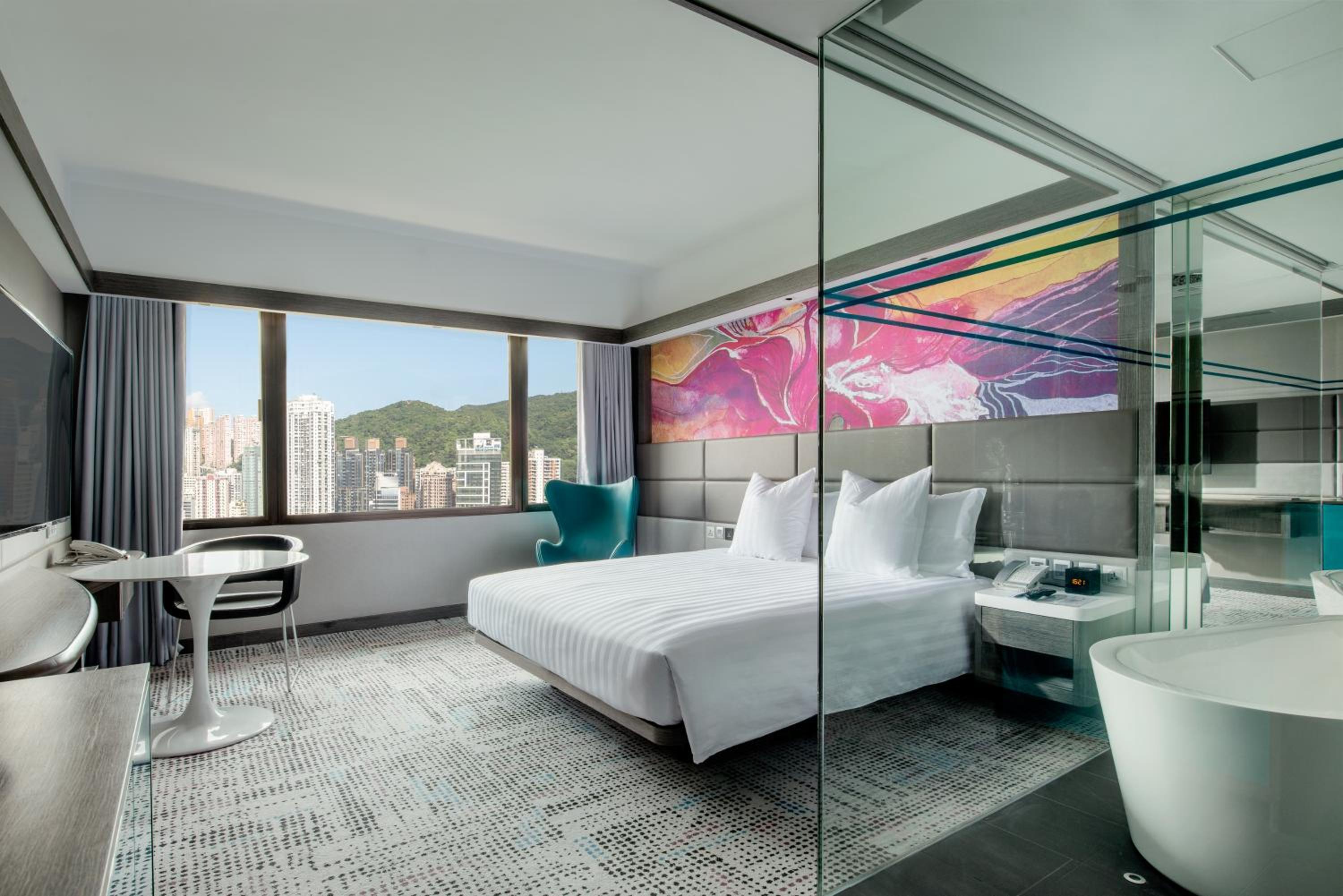 Premium Deluxe Executive Queen Room With Park And Harbour View - Lounge Access