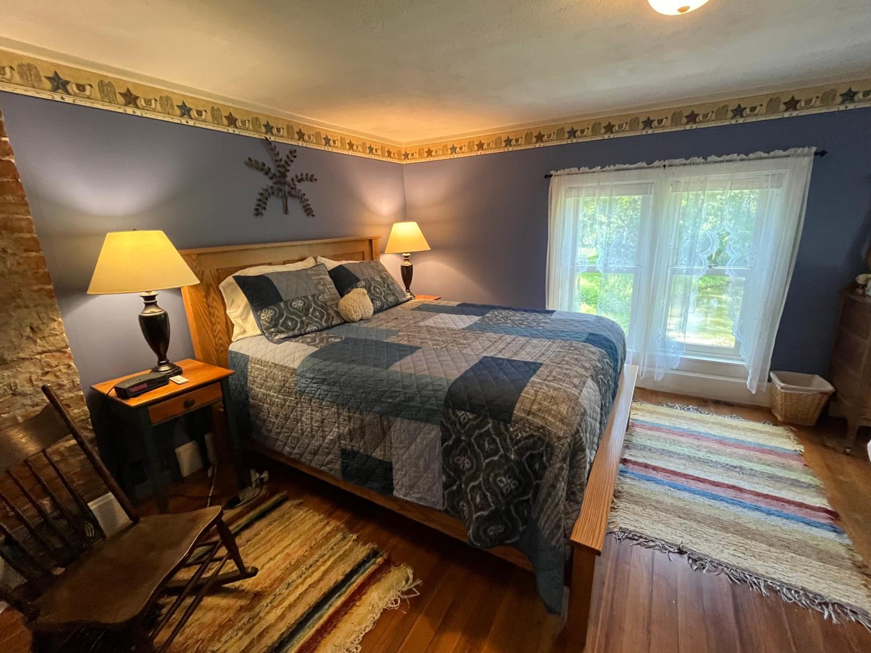 Double Room with Private Bathroom (Blue) photo 2