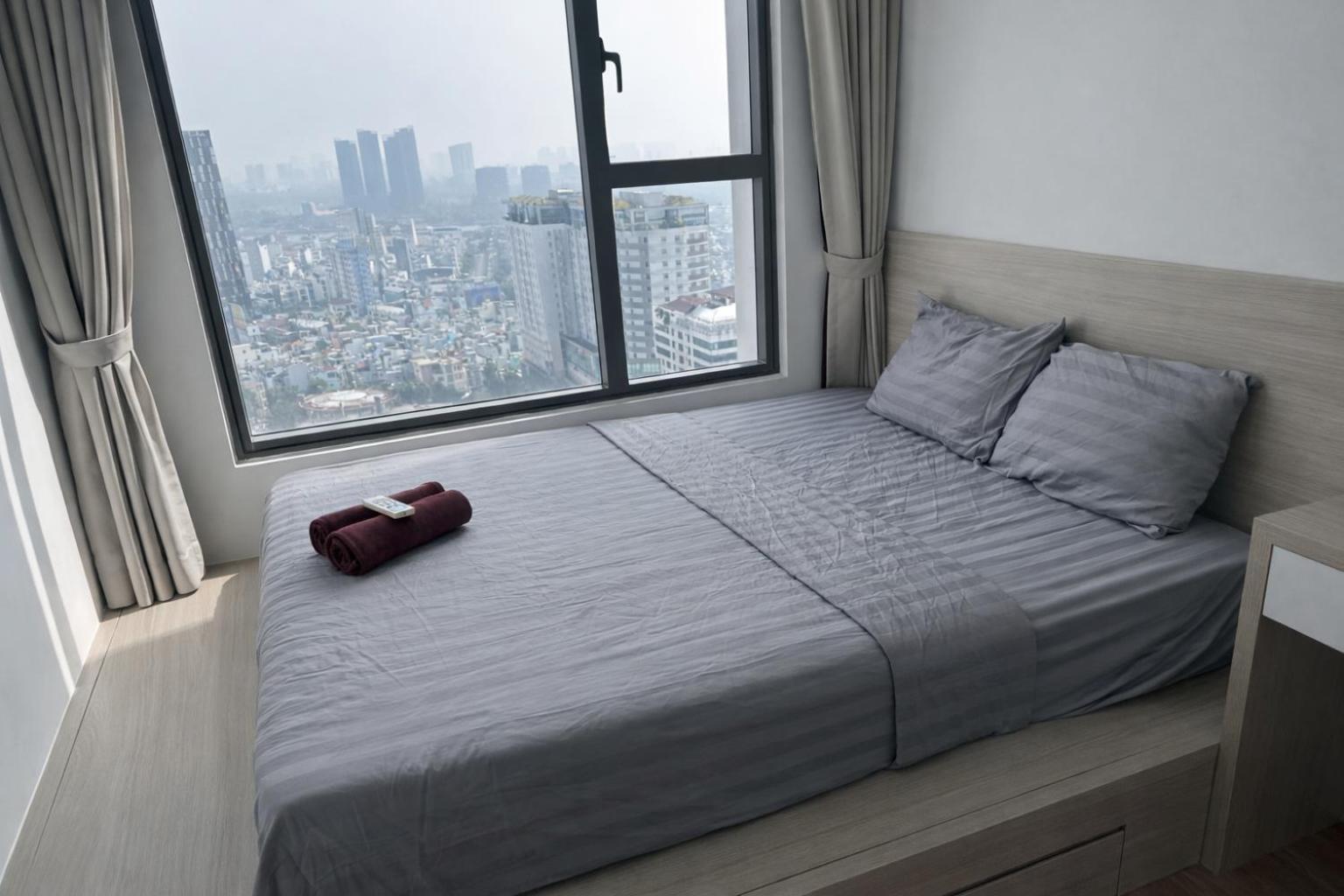 Three-Bedroom Apartment with Balcony
