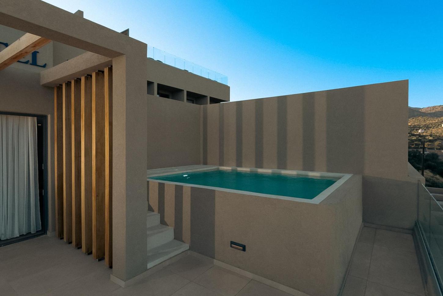 Big Blue Junior Suite Sea View Private Pool photo 2