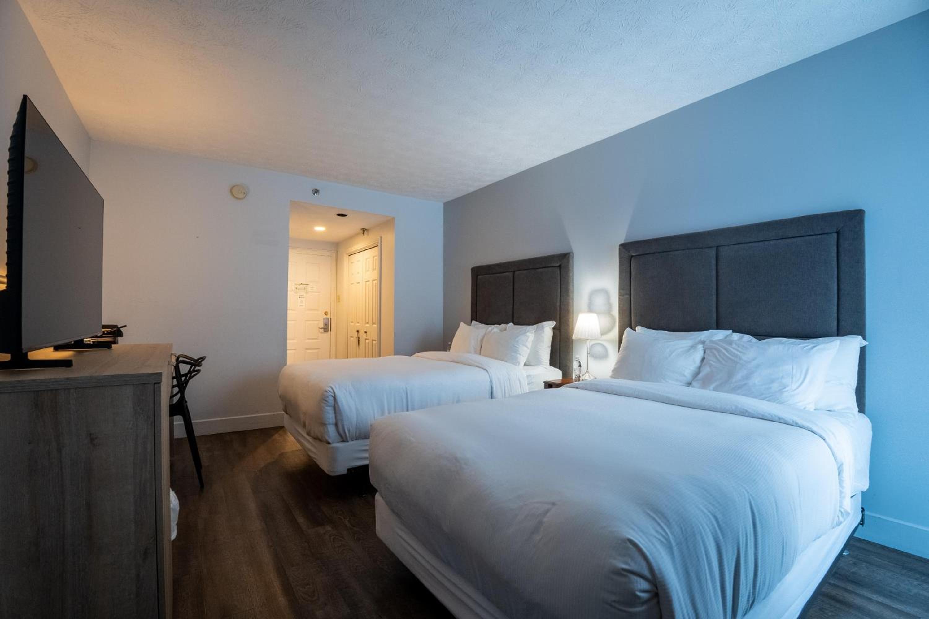 Double Room with Two Double Beds and Patio - First Floor/Non-Smoking photo 1