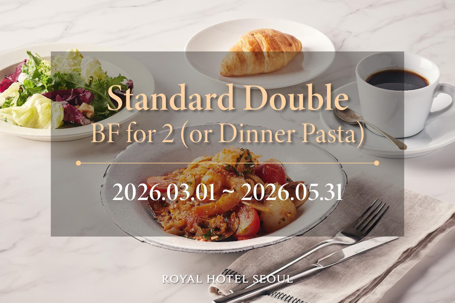 Standard Double – BF for 2 (or Dinner Pasta) photo 3