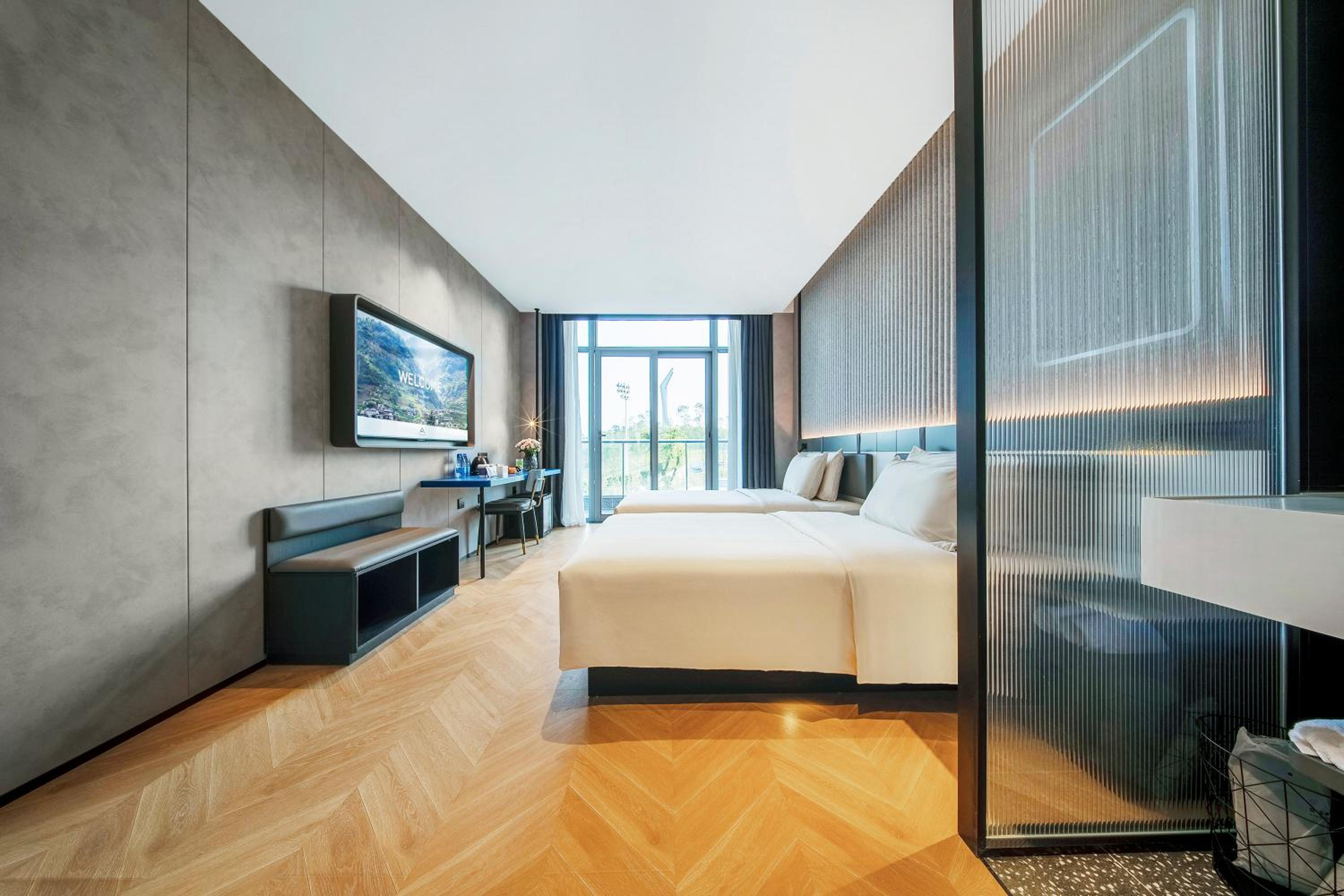 Twin Room with Balcony