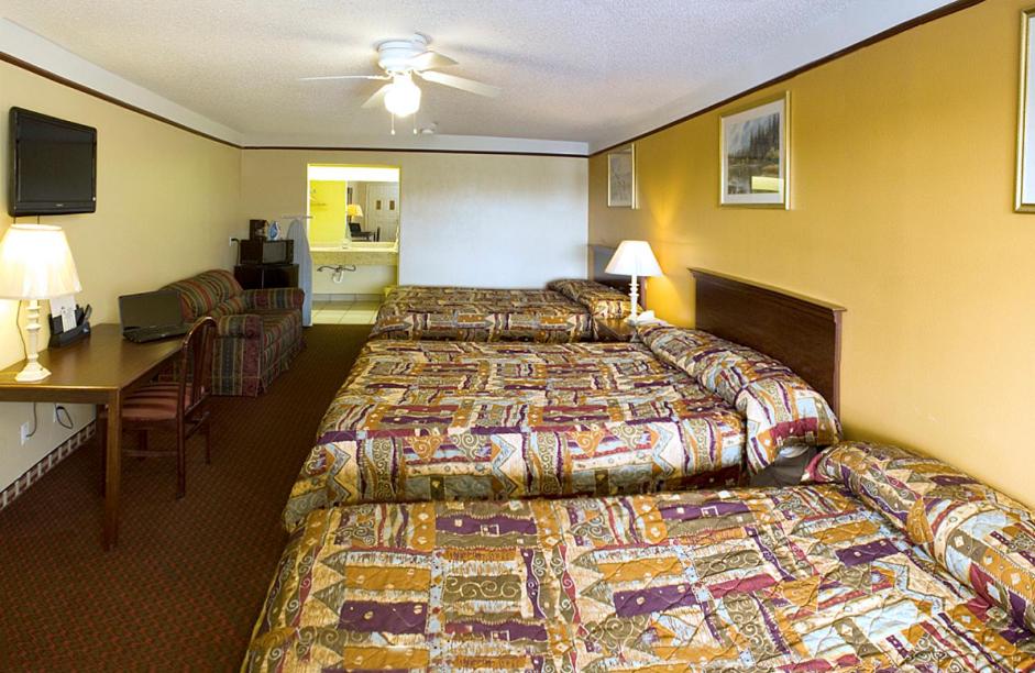 Queen Room with Three Queen Beds - Photo 3