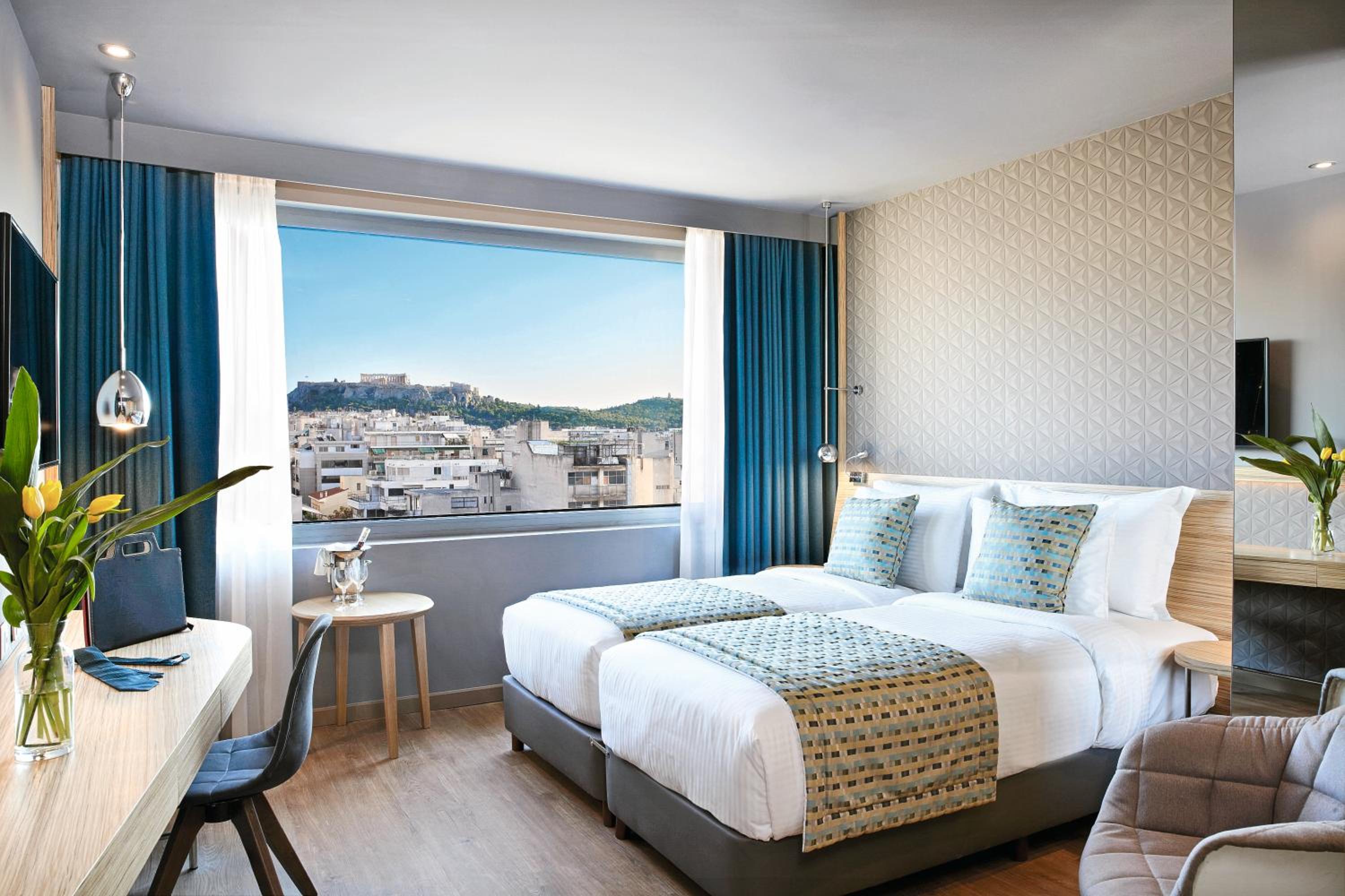 Executive Twin Room with Acropolis View - Photo 1
