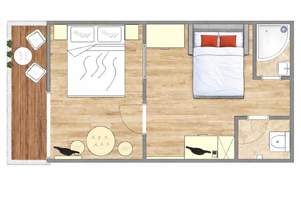 Family Room with Balcony