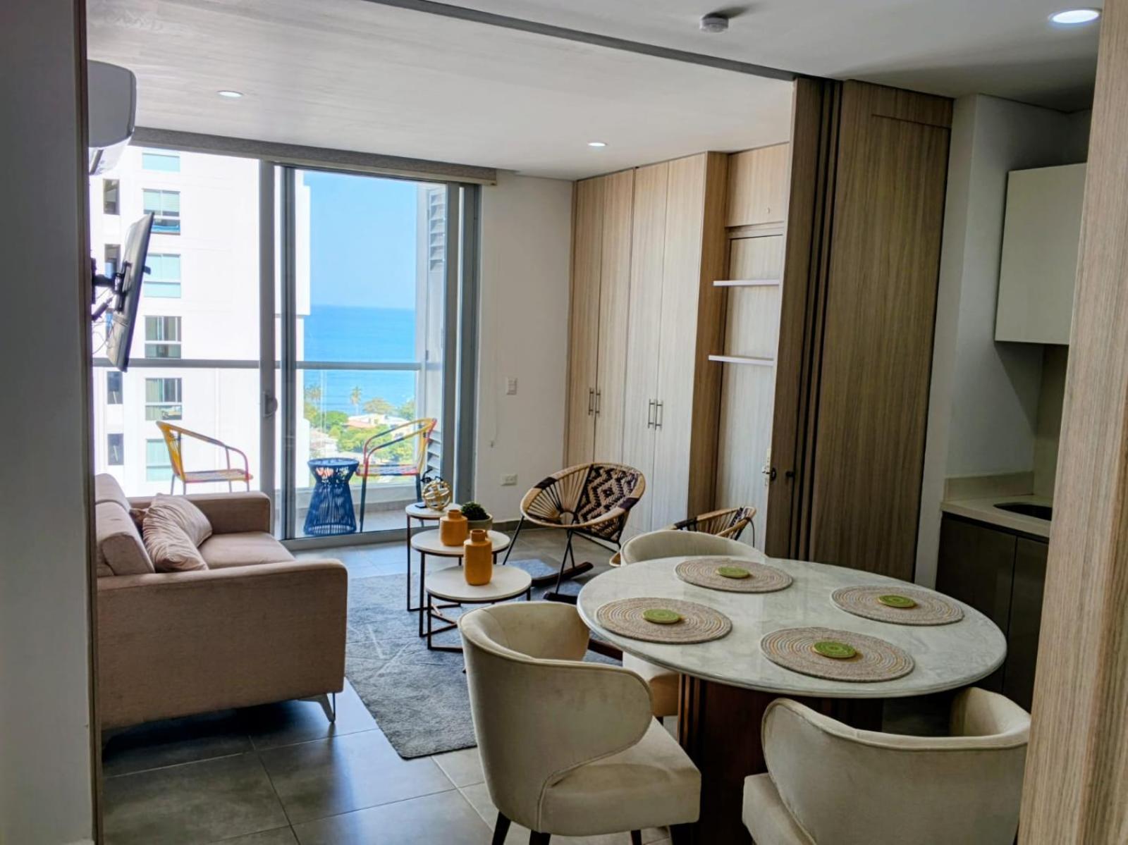 Studio Apartment with Sea View