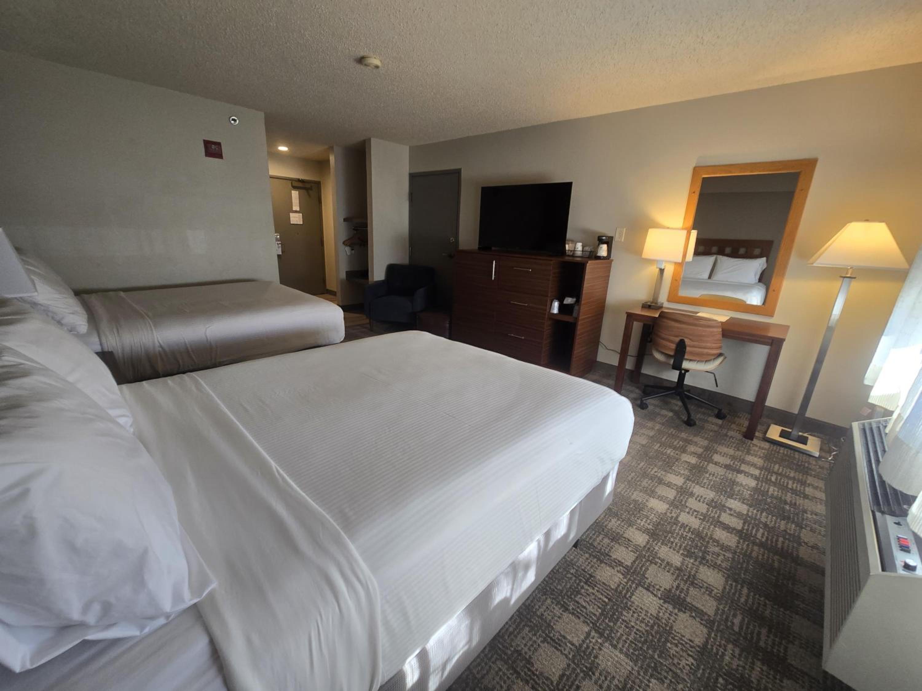 Queen Room with Two Queen Beds and Roll-In Shower - Disability Access - Photo 1