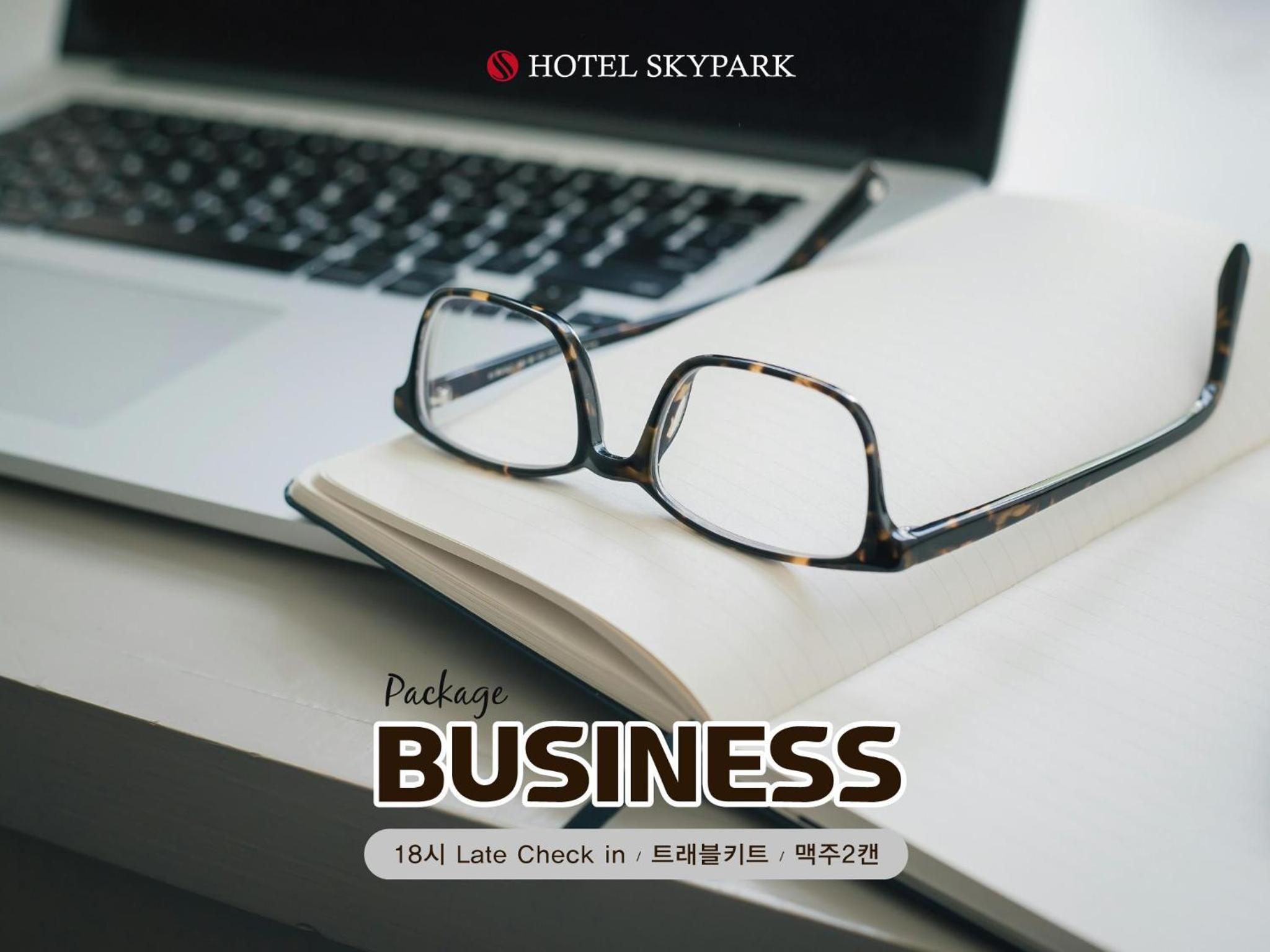 [Business PKG-Check in from 18:00] Standard Twin Room - Travel KIT (per stay) + 2 cans of Beer (per day)