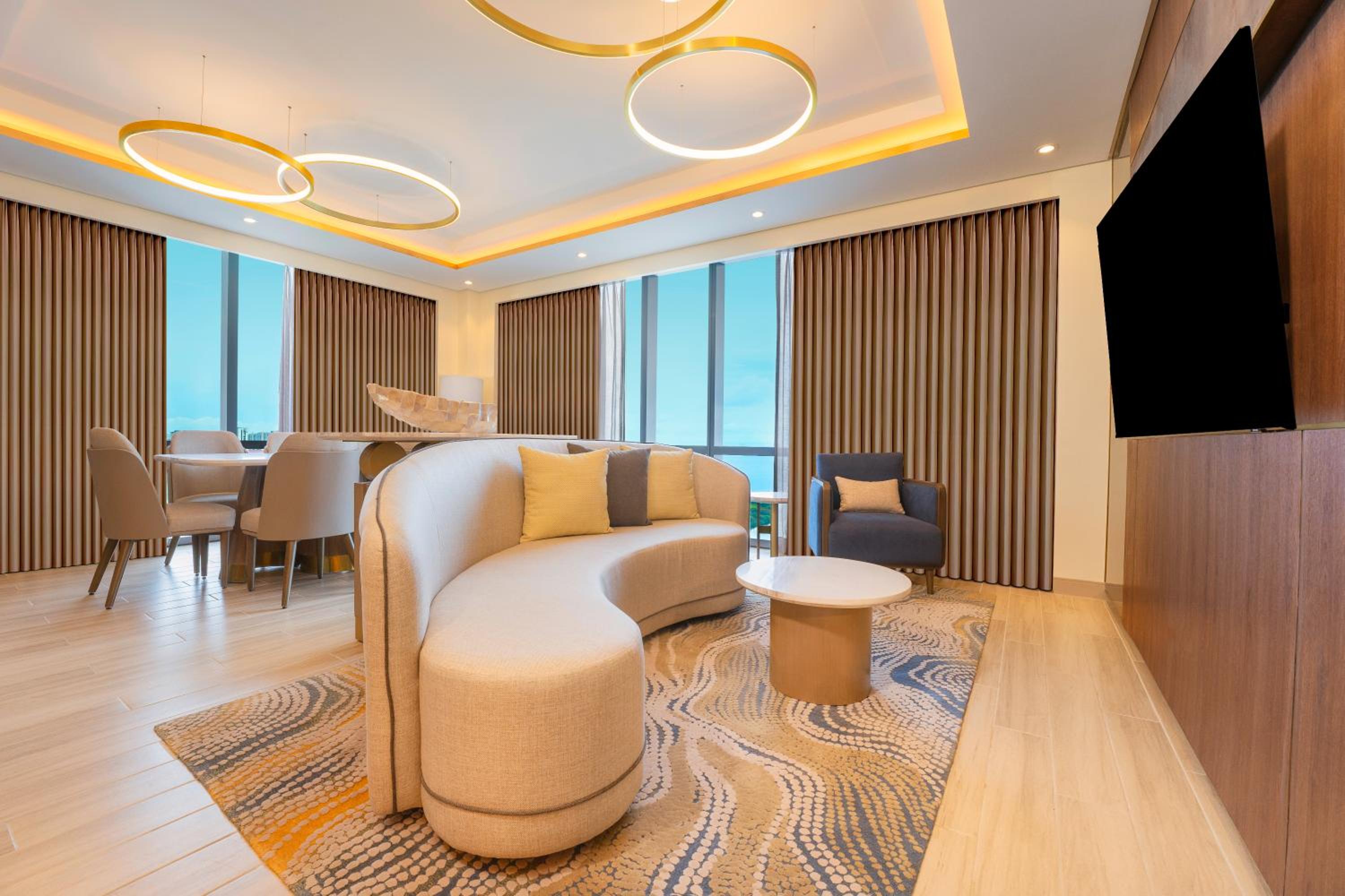Two-Bedroom Presidential Suite with Panoramic Ocean View