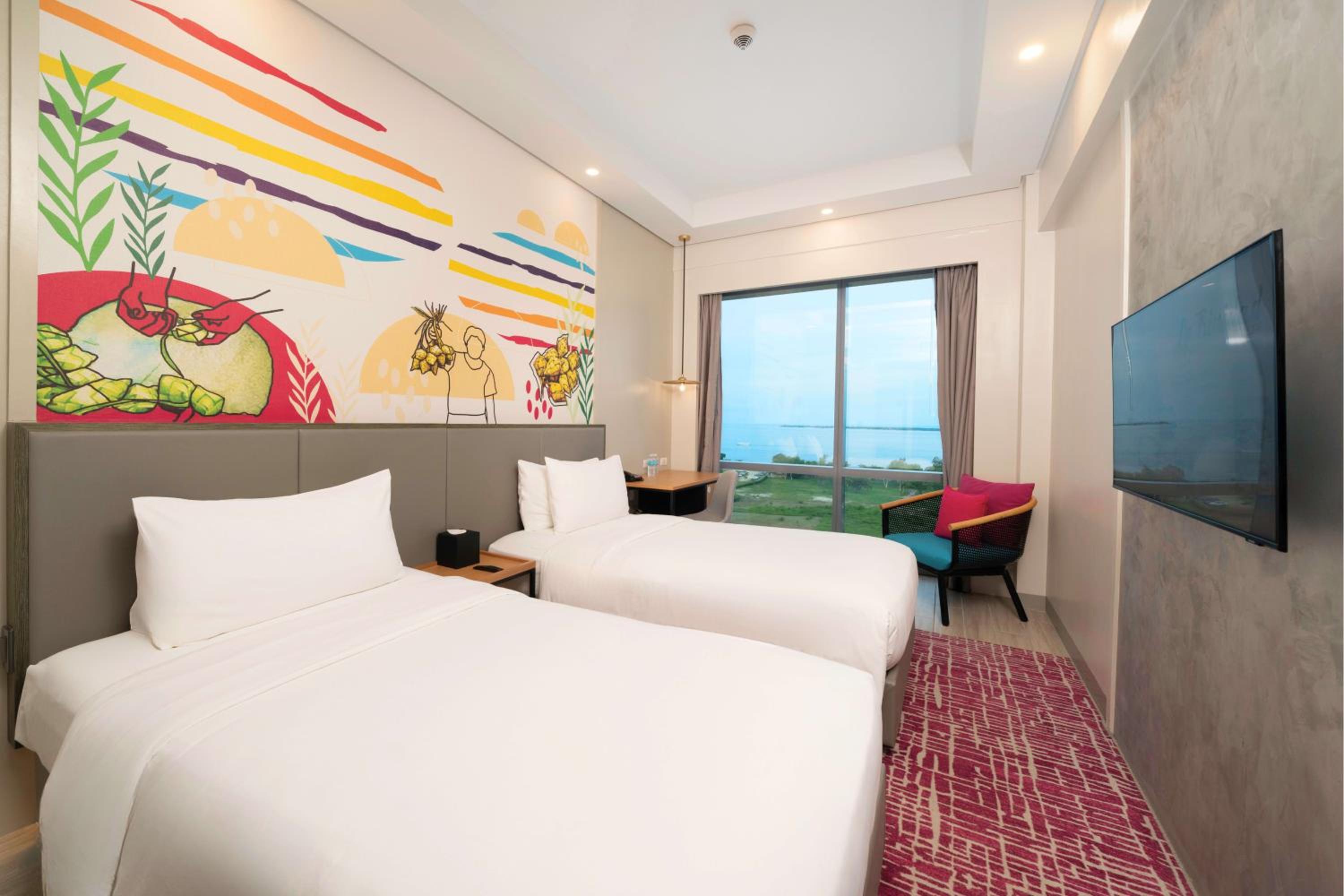 Twin Room with Two Single Beds and Ocean View - Classic - Photo 1