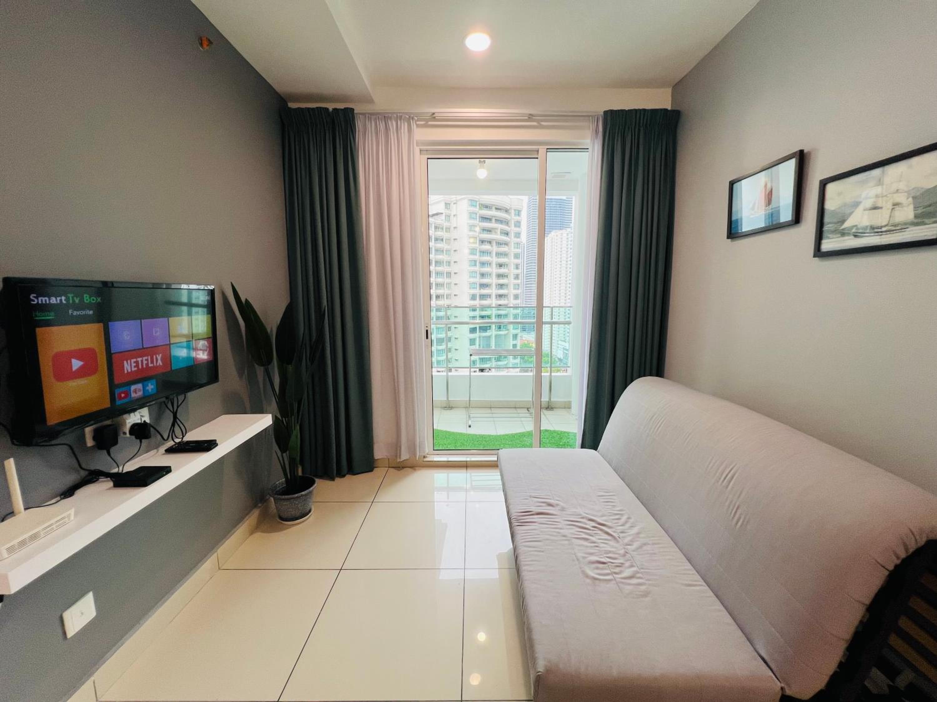 Two-Bedroom Apartment with City View