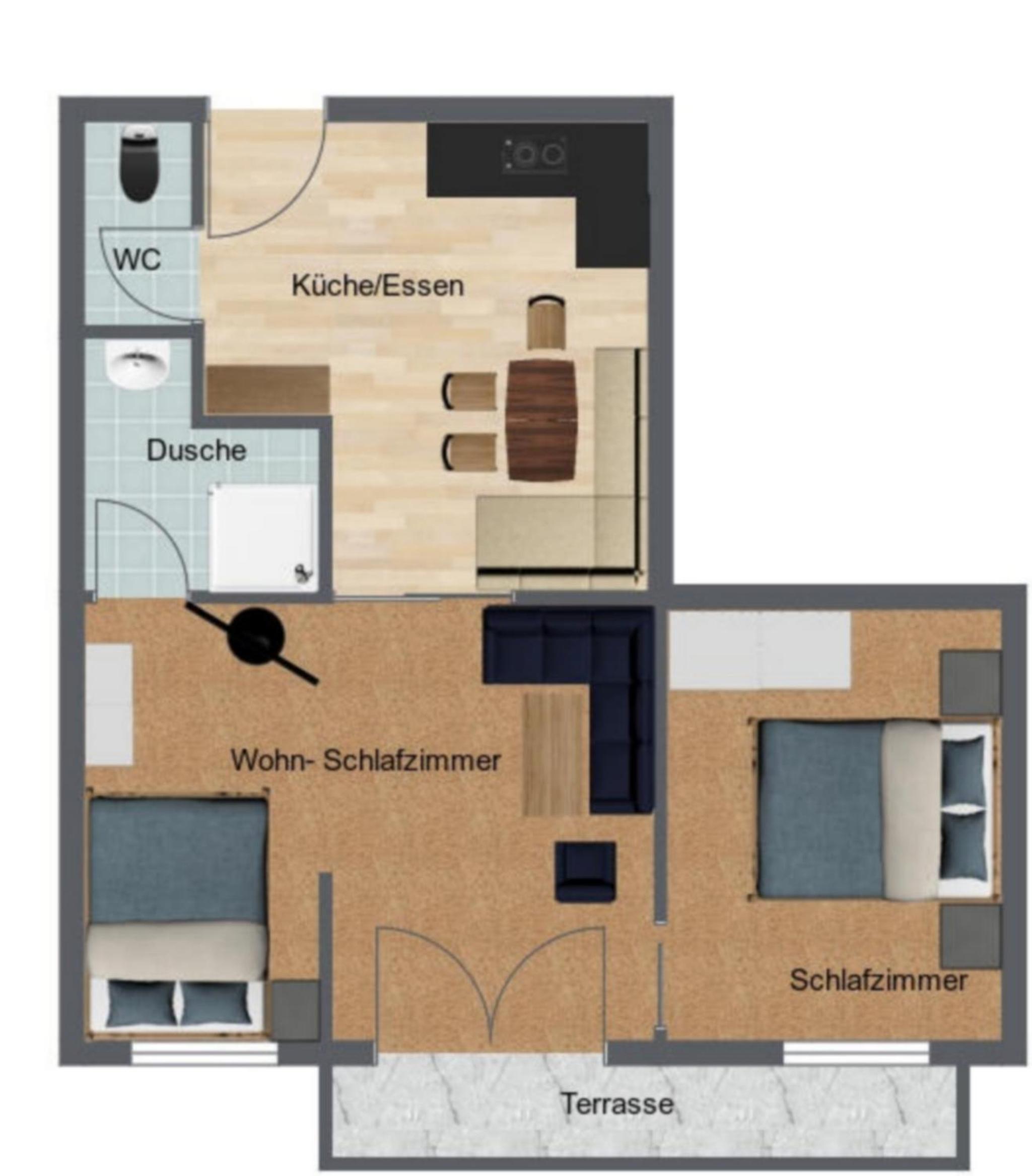 Apartment with Terrace - Photo 4