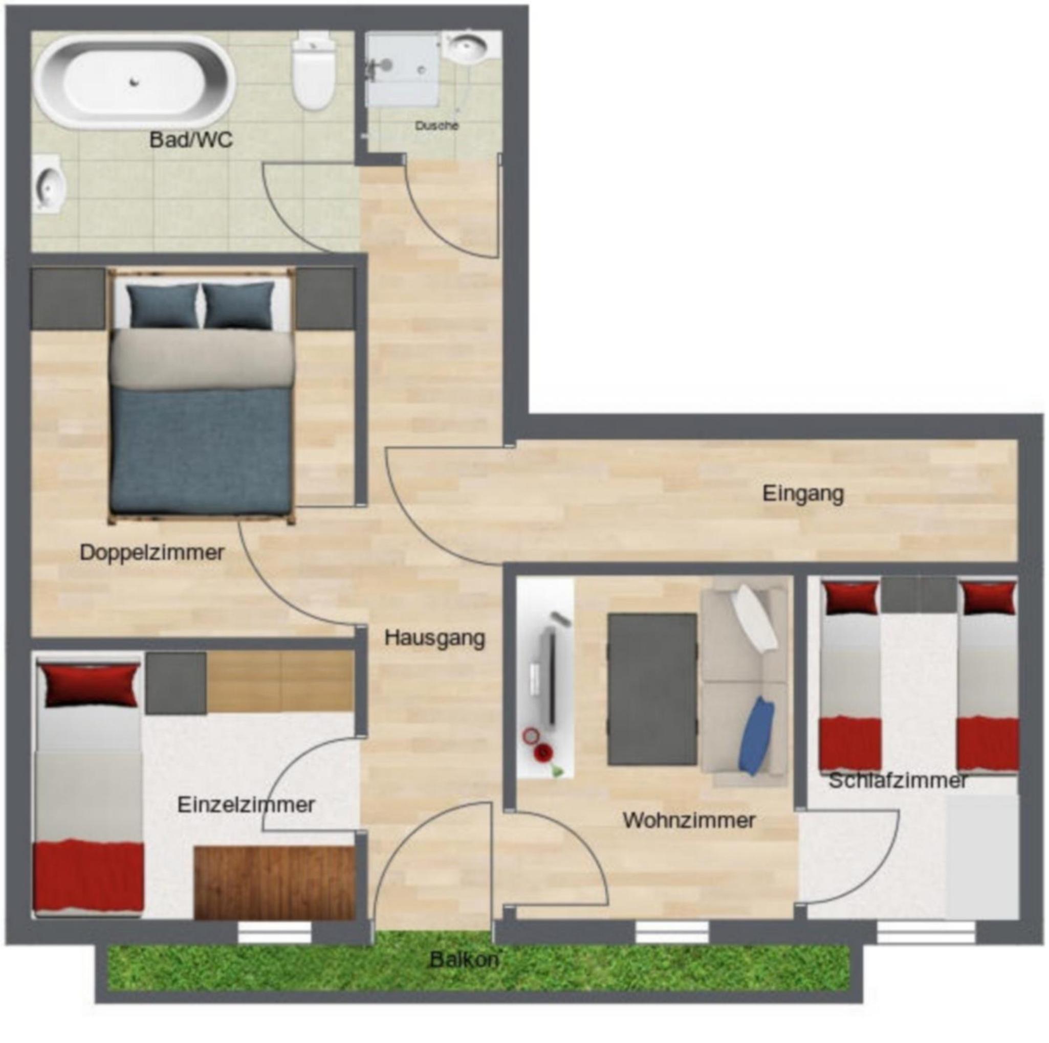 Three-Bedroom Suite - Photo 7