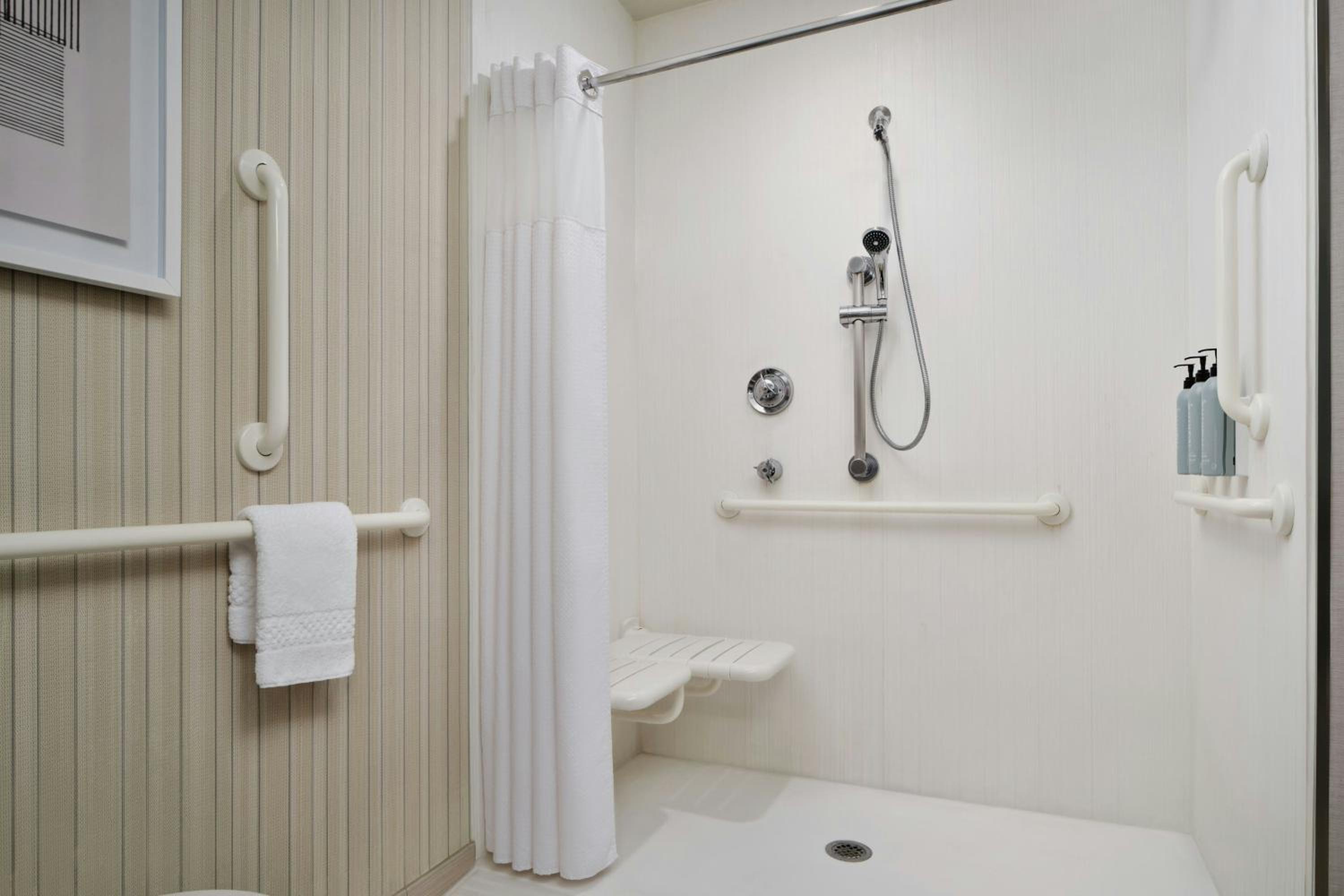 King Room with Roll-In Shower and Sofa Bed - Mobility Access