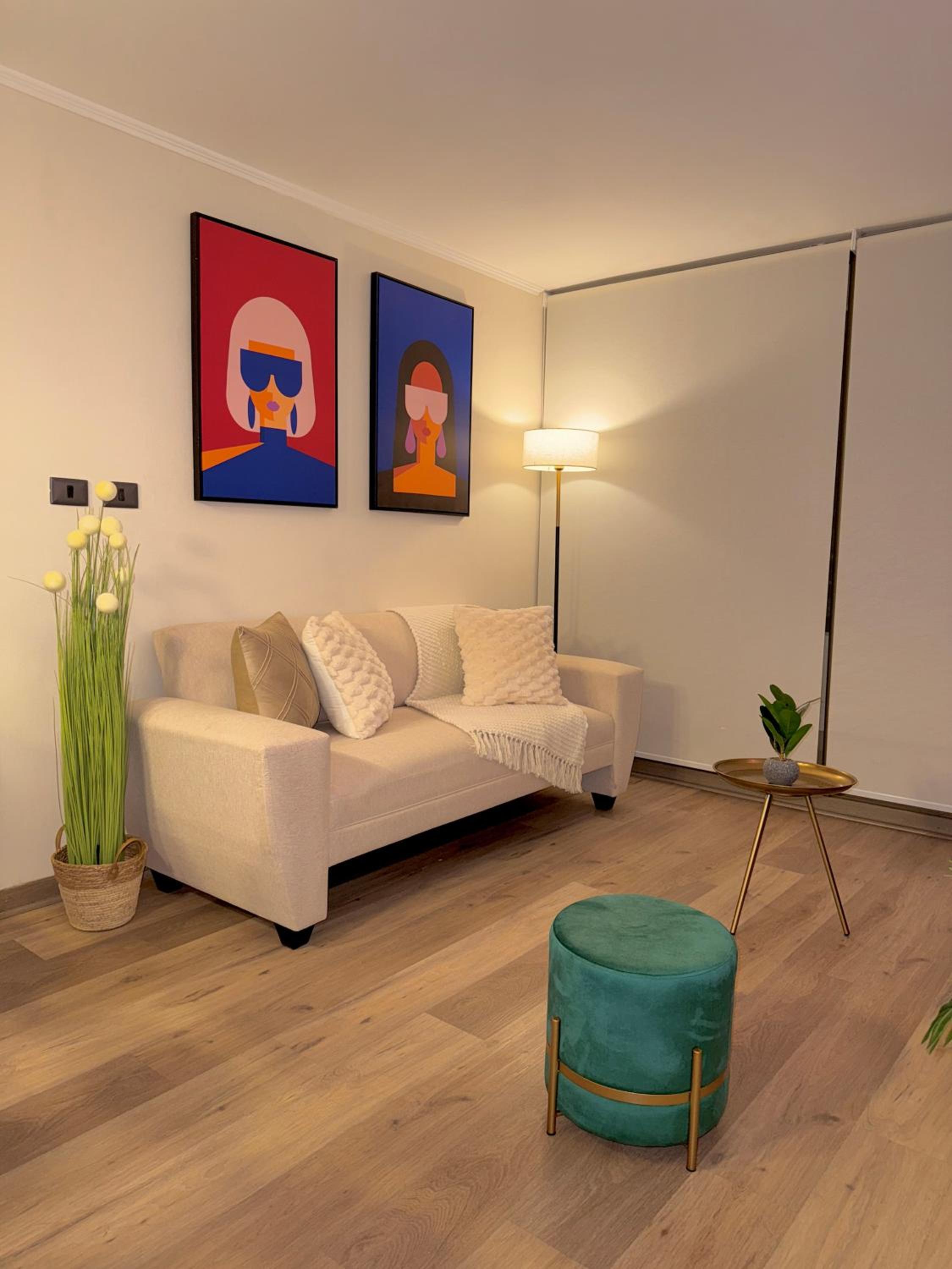 Two-Bedroom Deluxe Apartment with Balcony