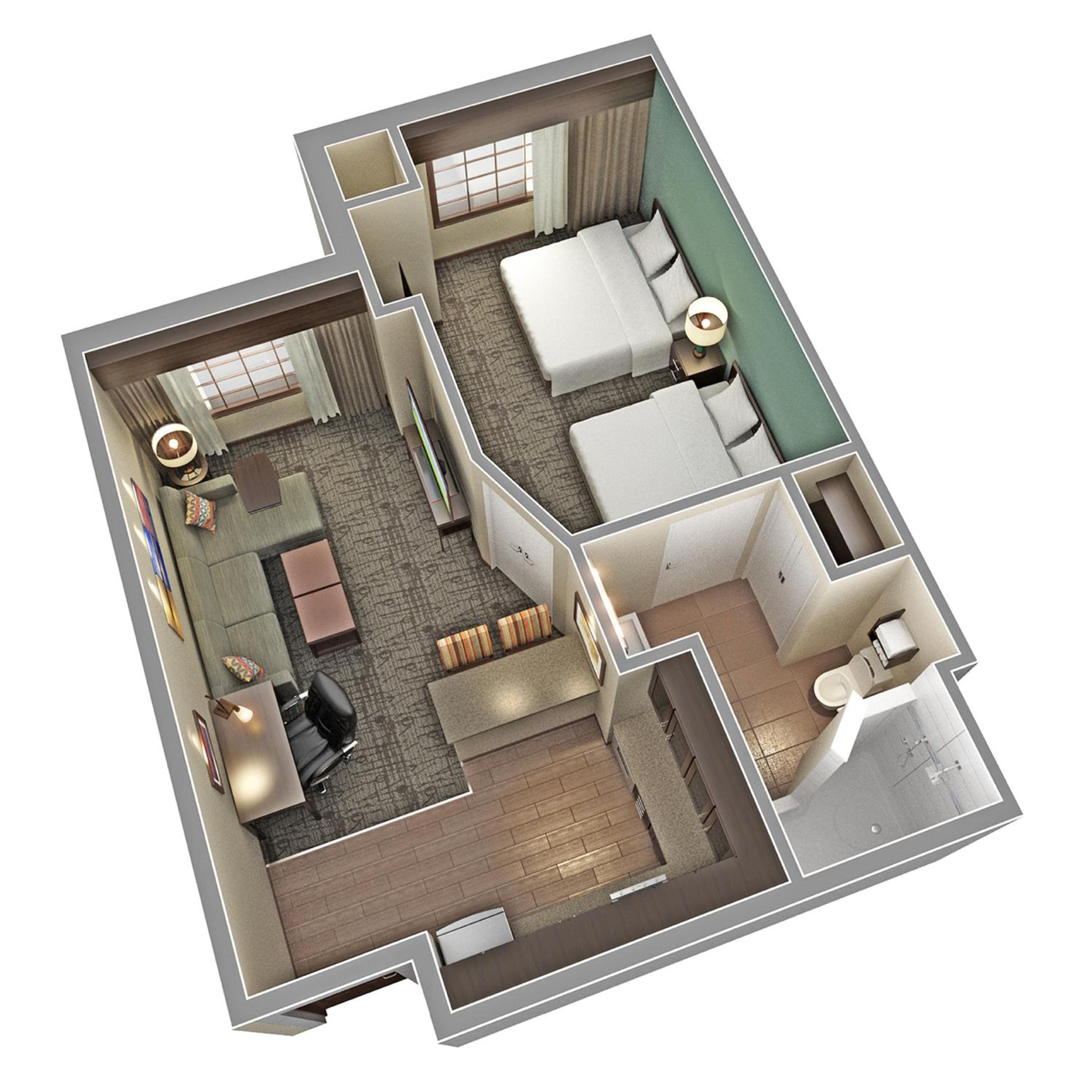 One-Bedroom King Suite - Photo 1