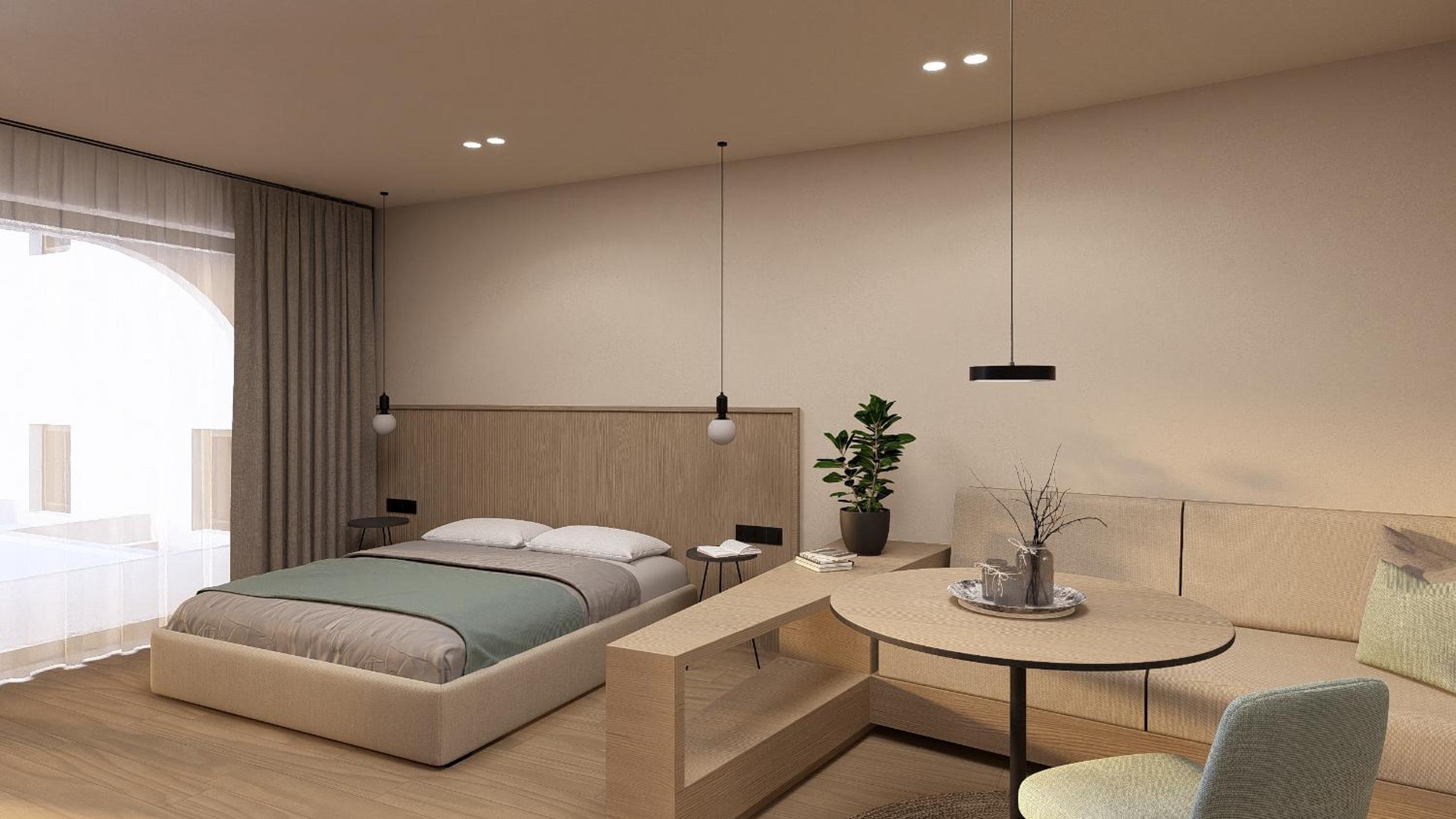 One-Bedroom Apartment with Garden