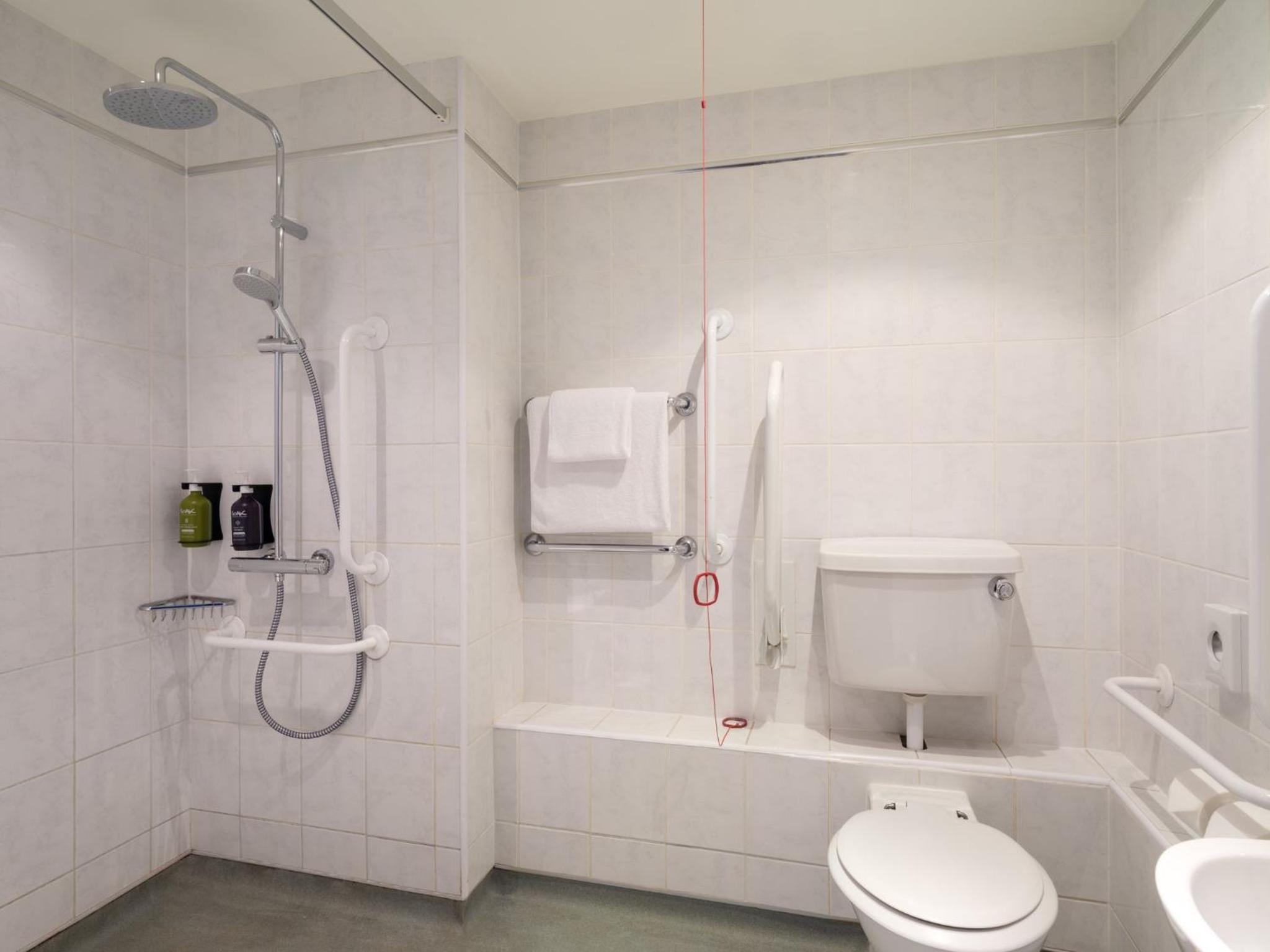 Double Room with Mobility Accessible Roll In Shower