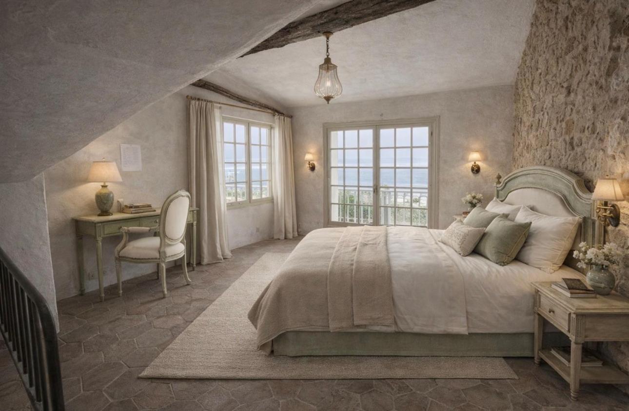 Deluxe Suite with Sea View at Hotel Le Saint Paul