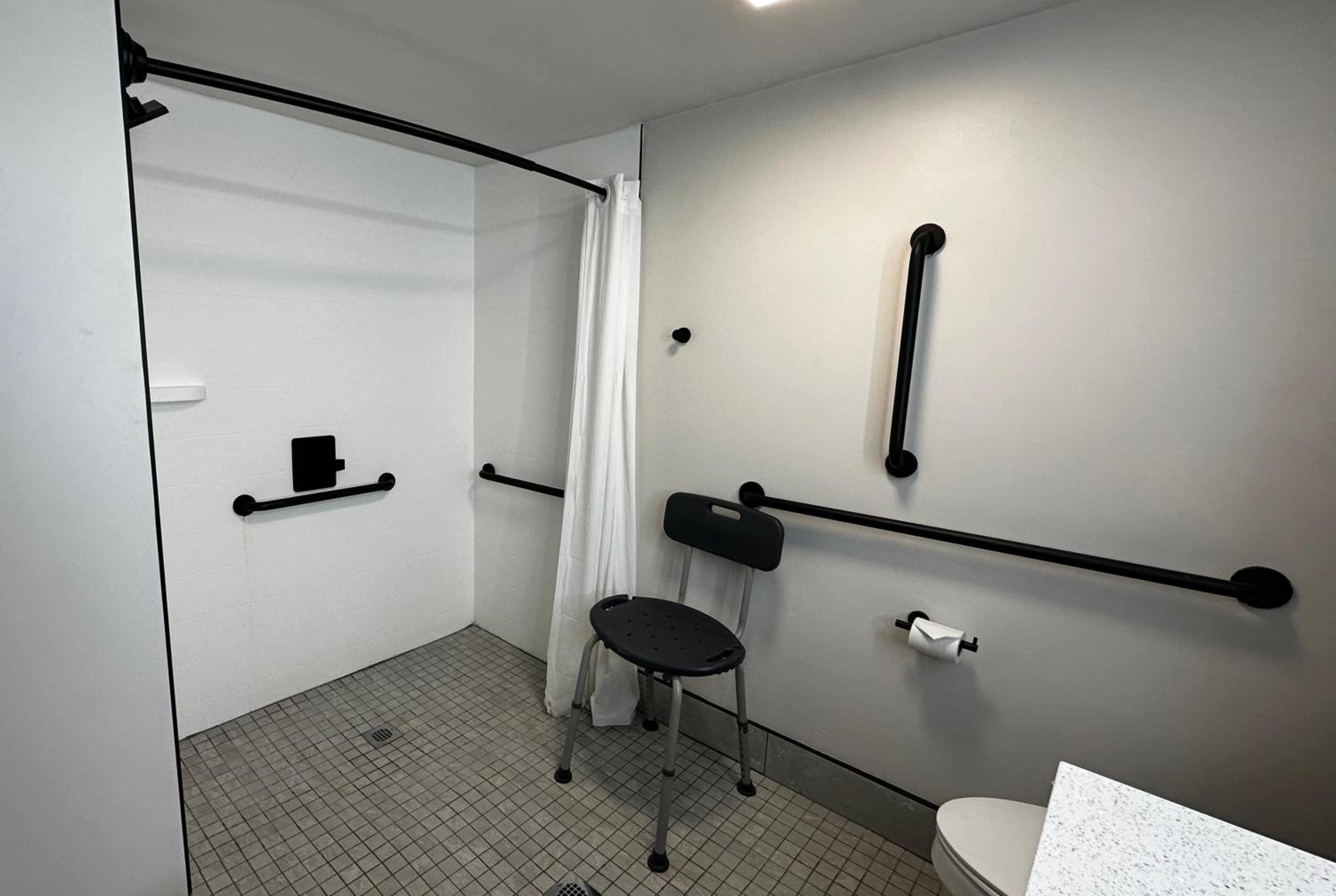 Queen Room - Mobility/Hearing Accessible with Roll-In Shower/Non-Smoking - Photo 3
