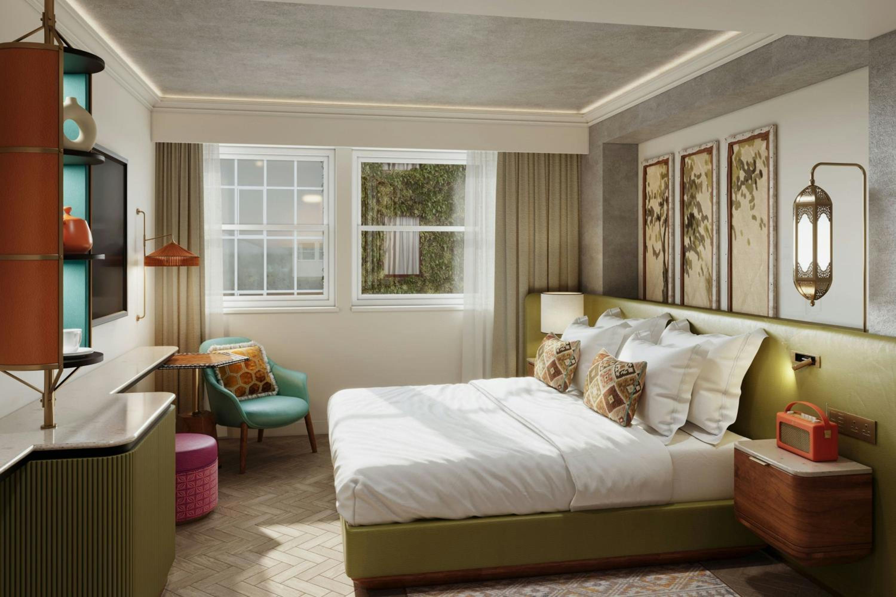 Deluxe Twin Room with City View photo 1