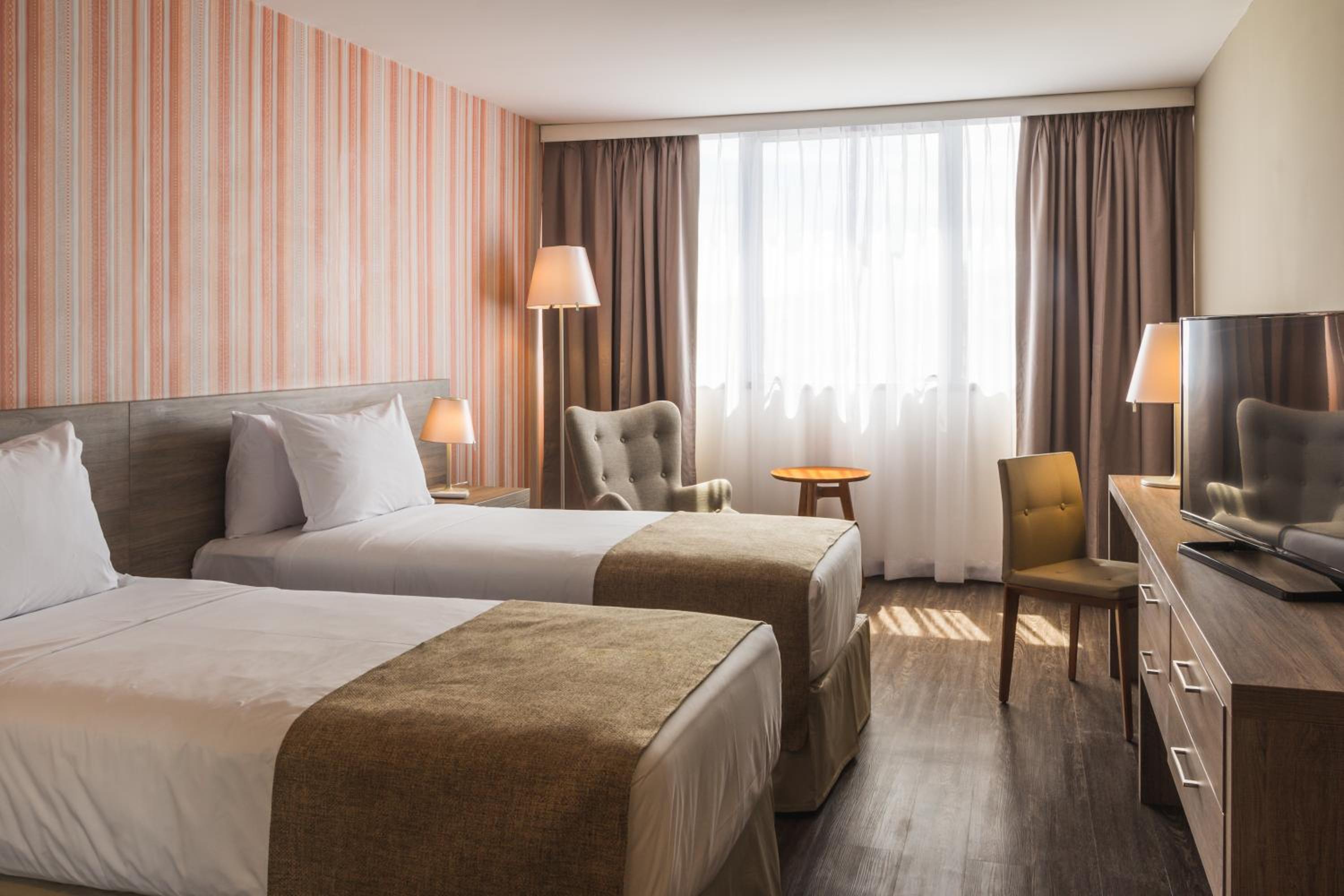 Two Connecting Double Rooms