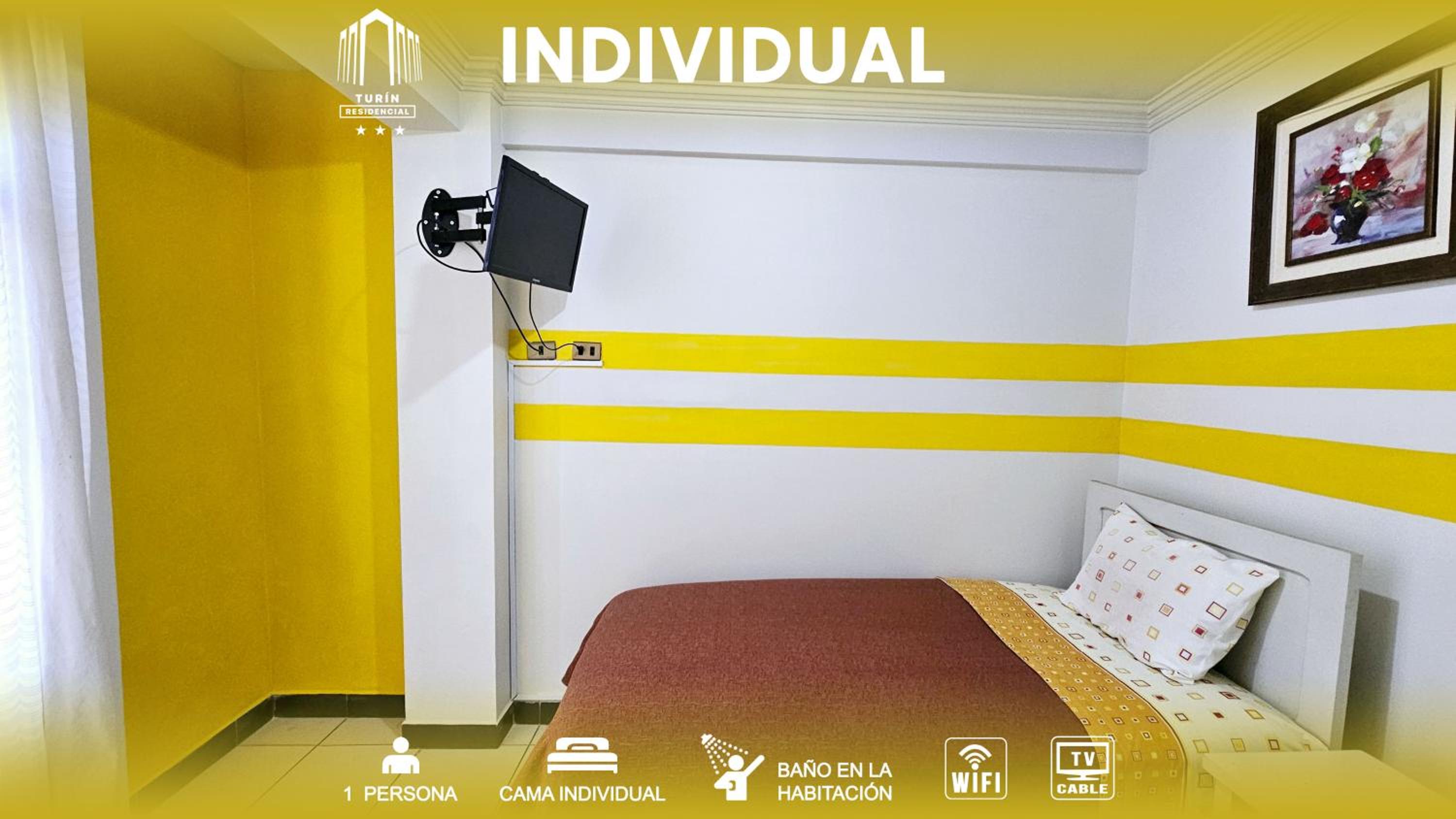 Single Room with Private Bathroom
