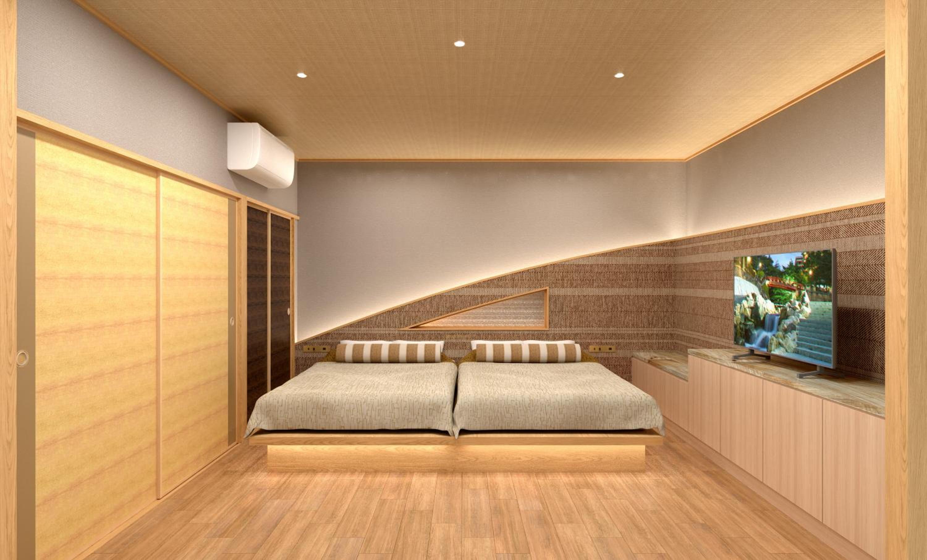 Deluxe Japanese Western Style Room (Natural) - Meals Service in Room