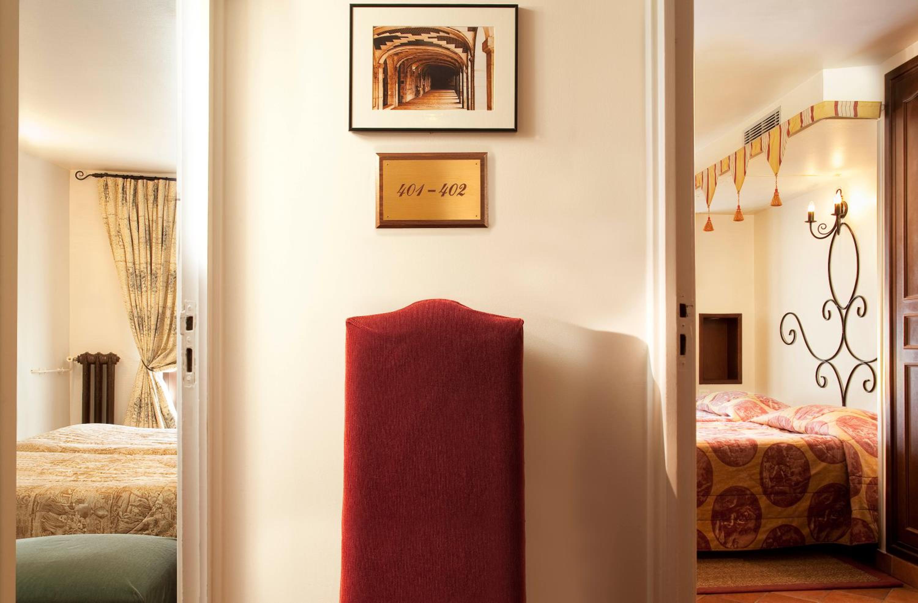 Two Connecting Double Rooms