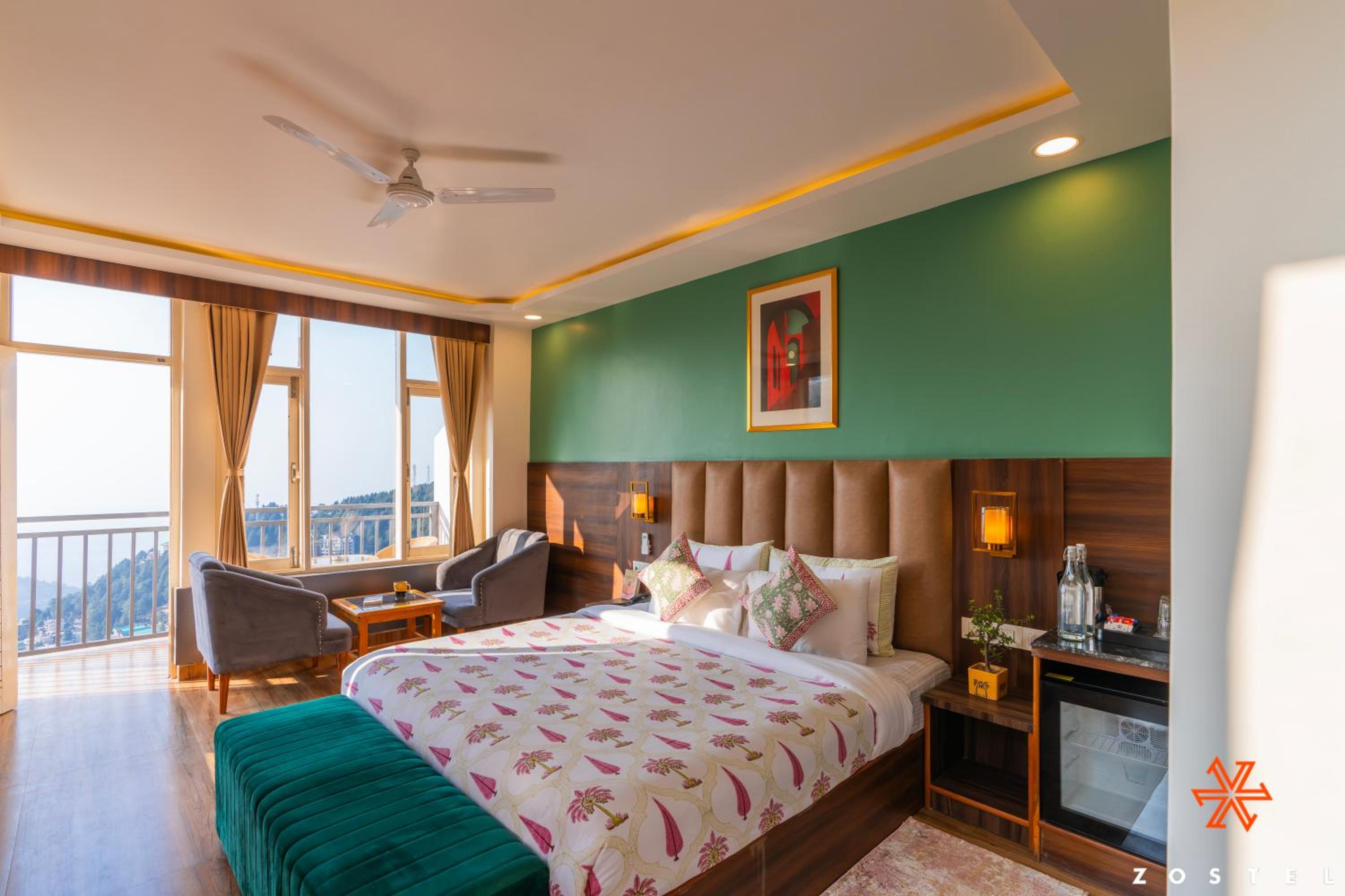 Deluxe Room (with balcony and valley view) - Photo 1