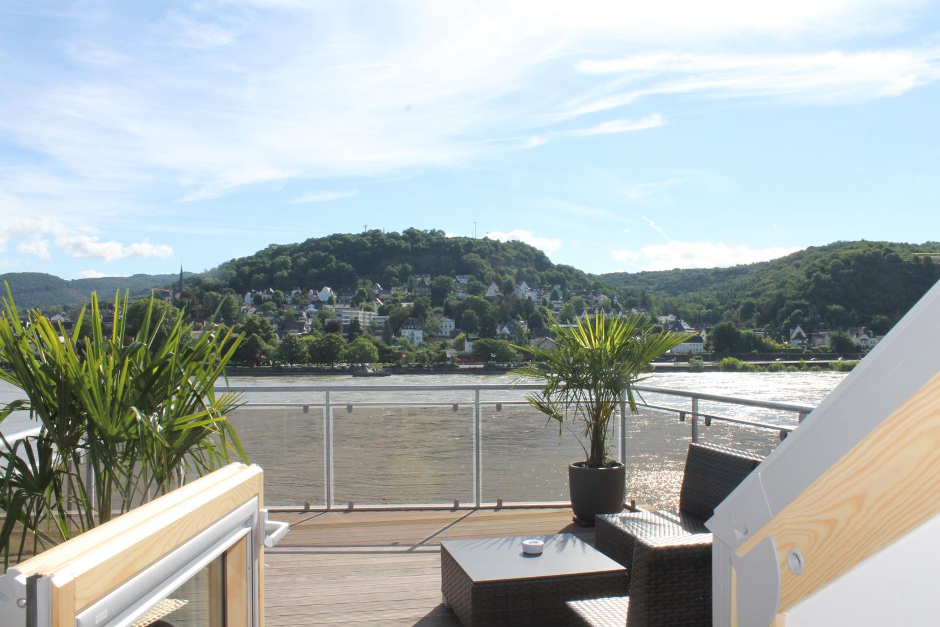 Comfort Double Room with roof terrace and rhine view - Photo 5