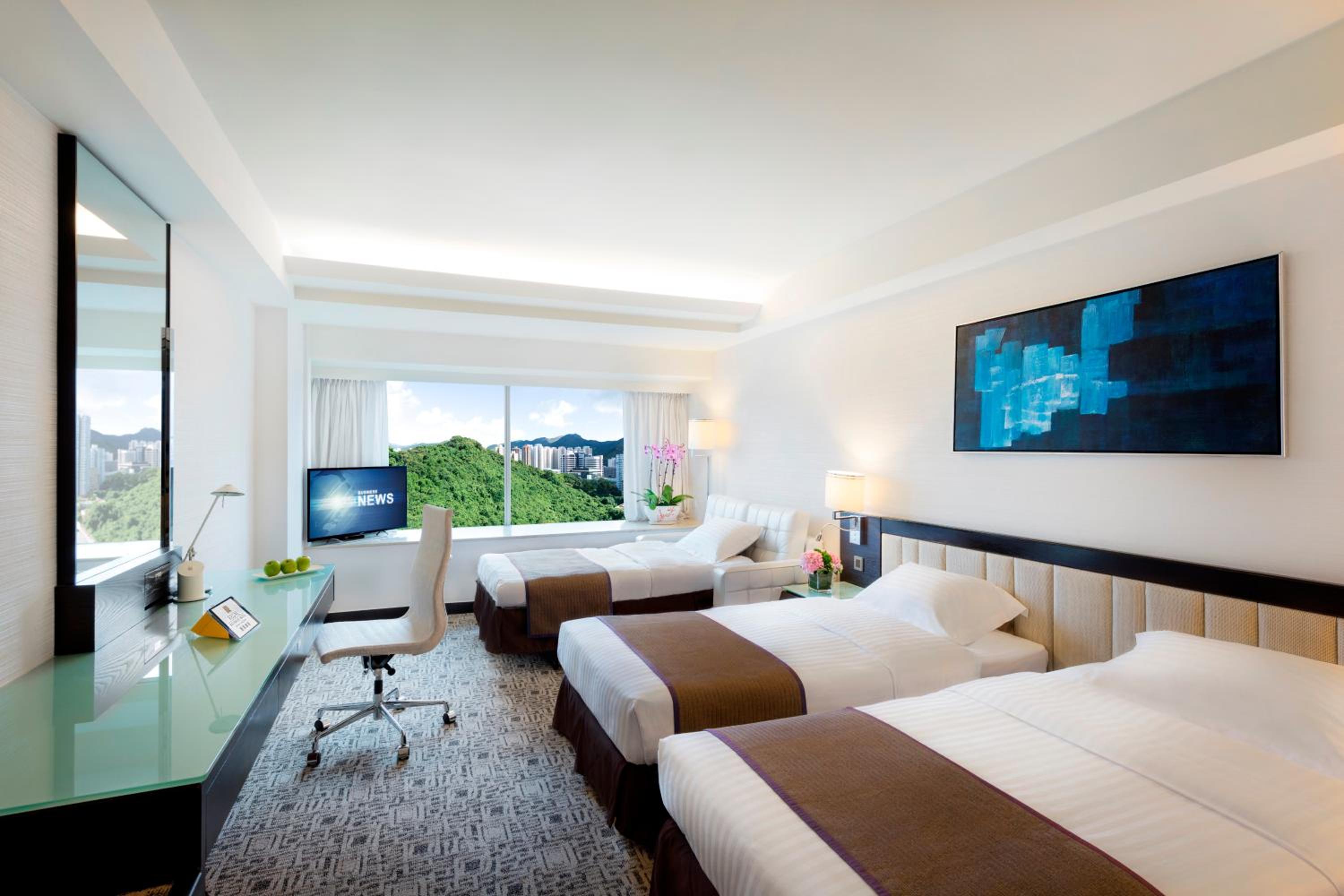 Deluxe Twin & Sofa Bed Room