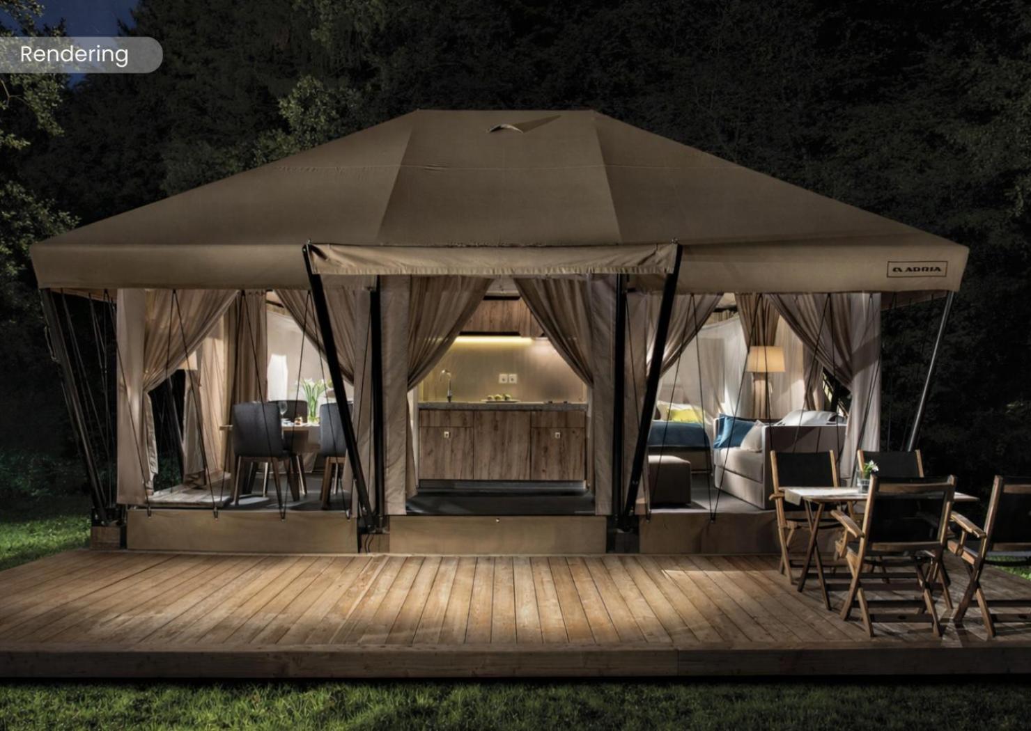 Boutique Glamping with Panoramic View