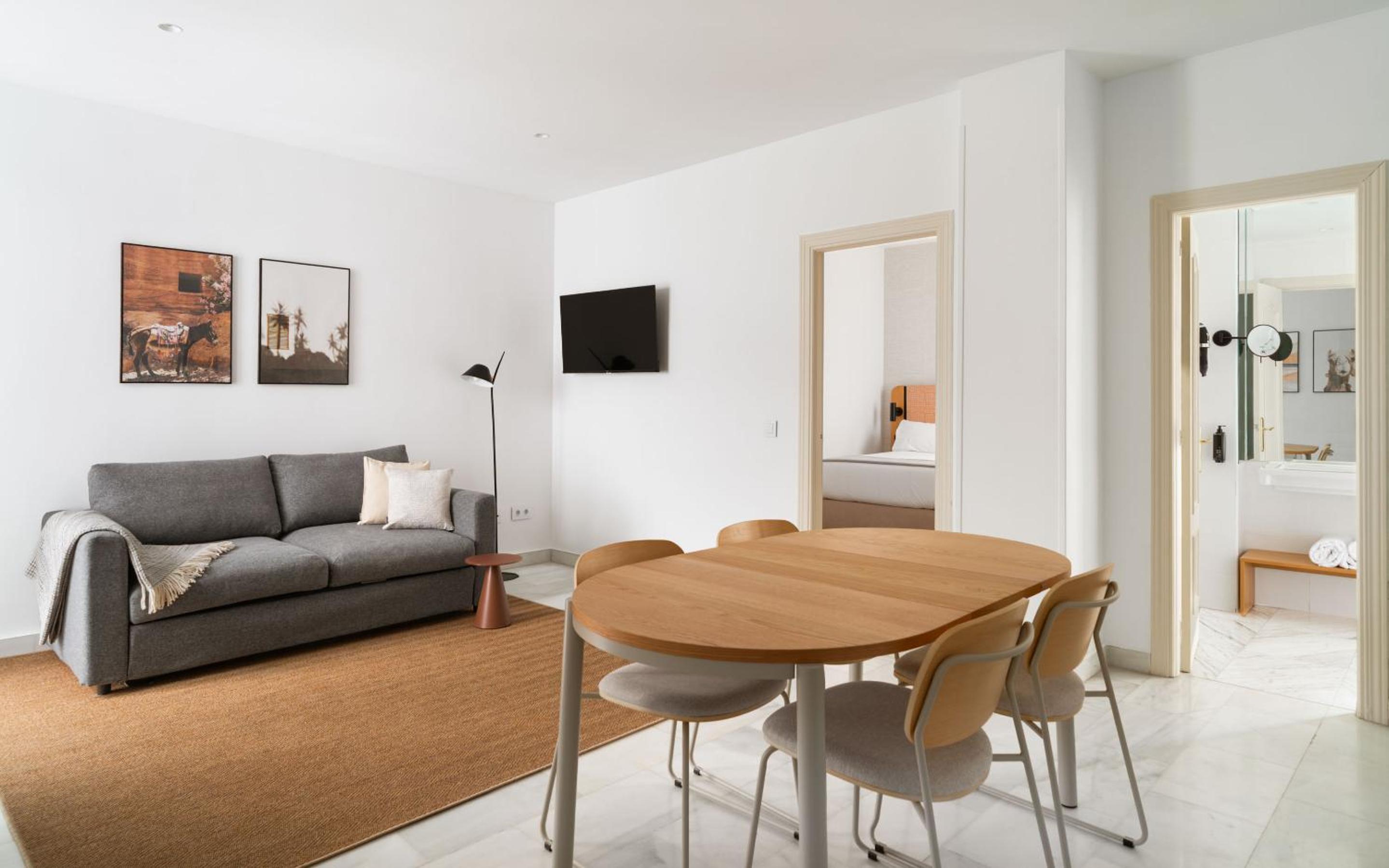 One-Bedroom Apartment with sofa bed photo 2