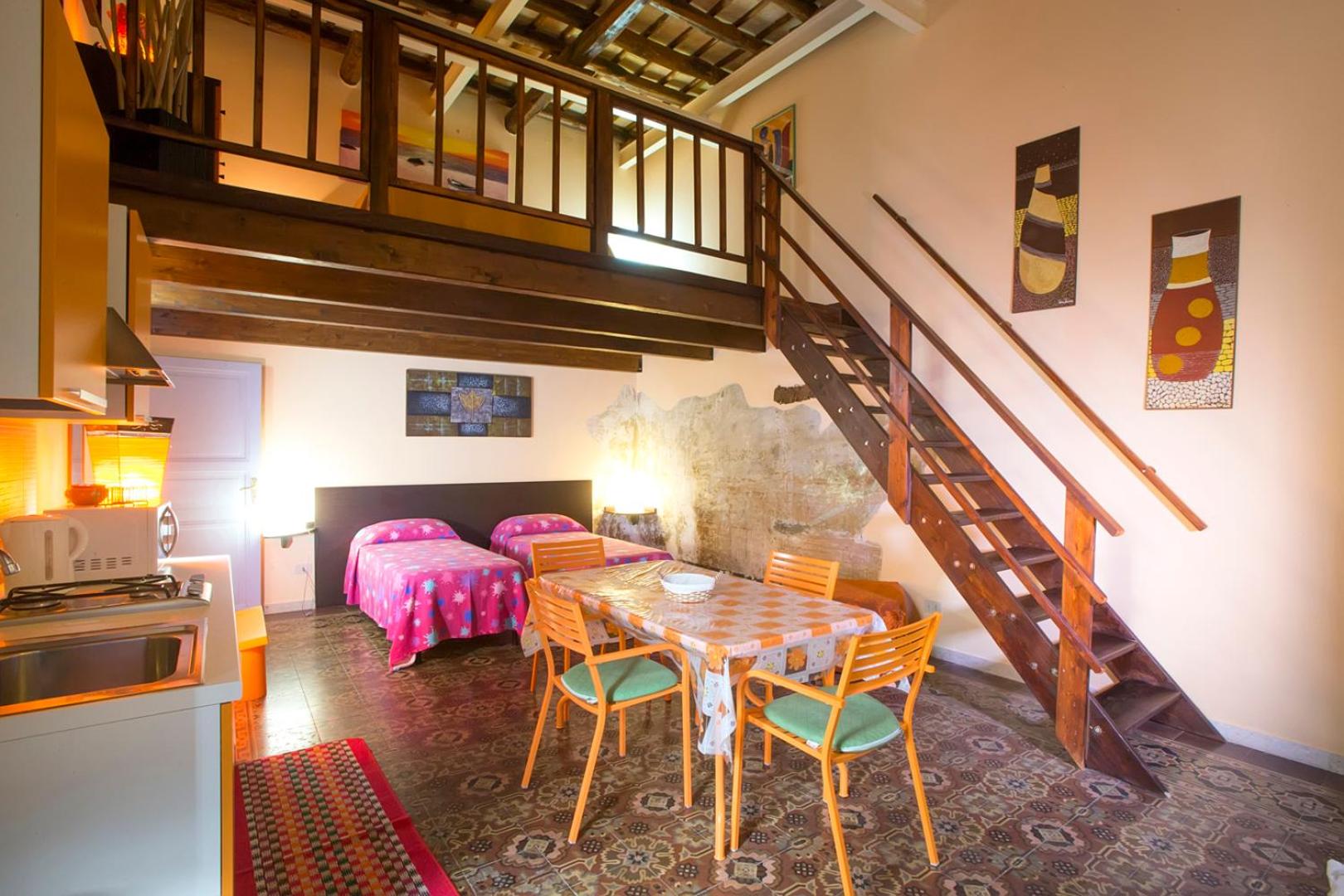 One-Bedroom Apartment with Terrace